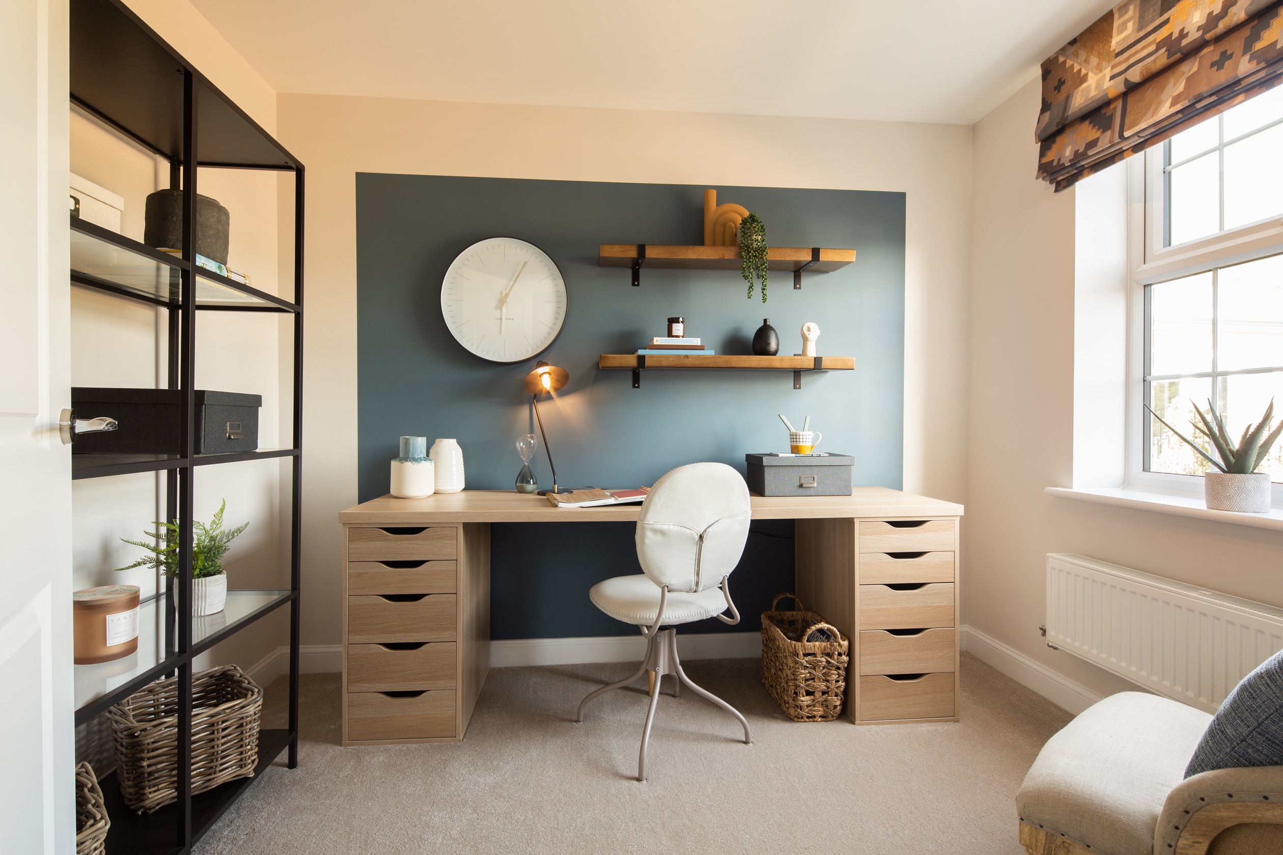 Home office in a Holden