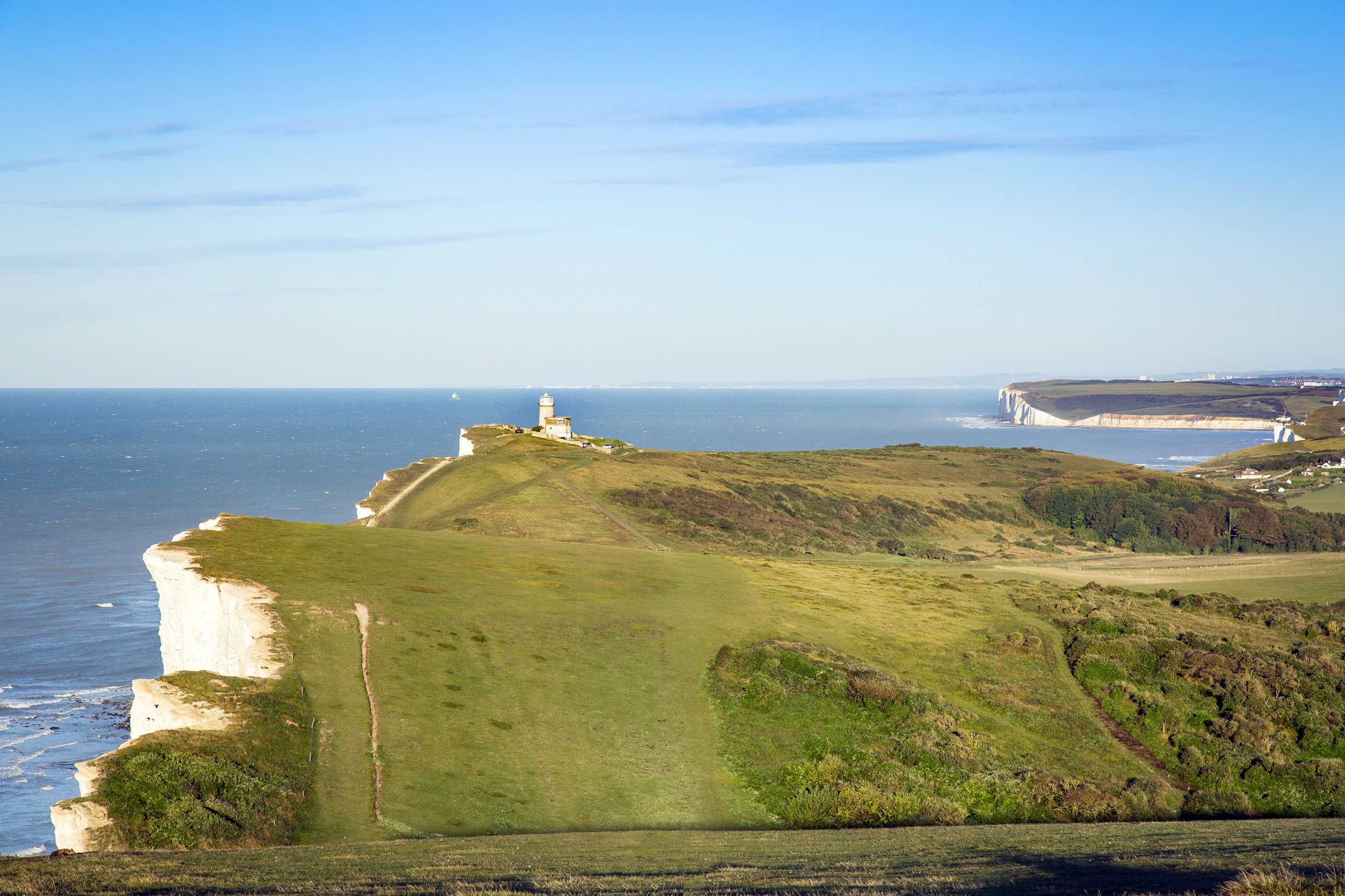 Rolling fields in the South Downs