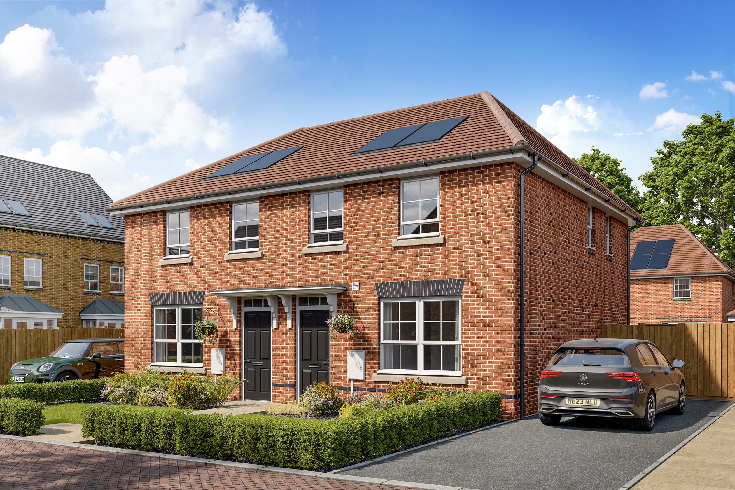 External view of the 3 bedroom Archford