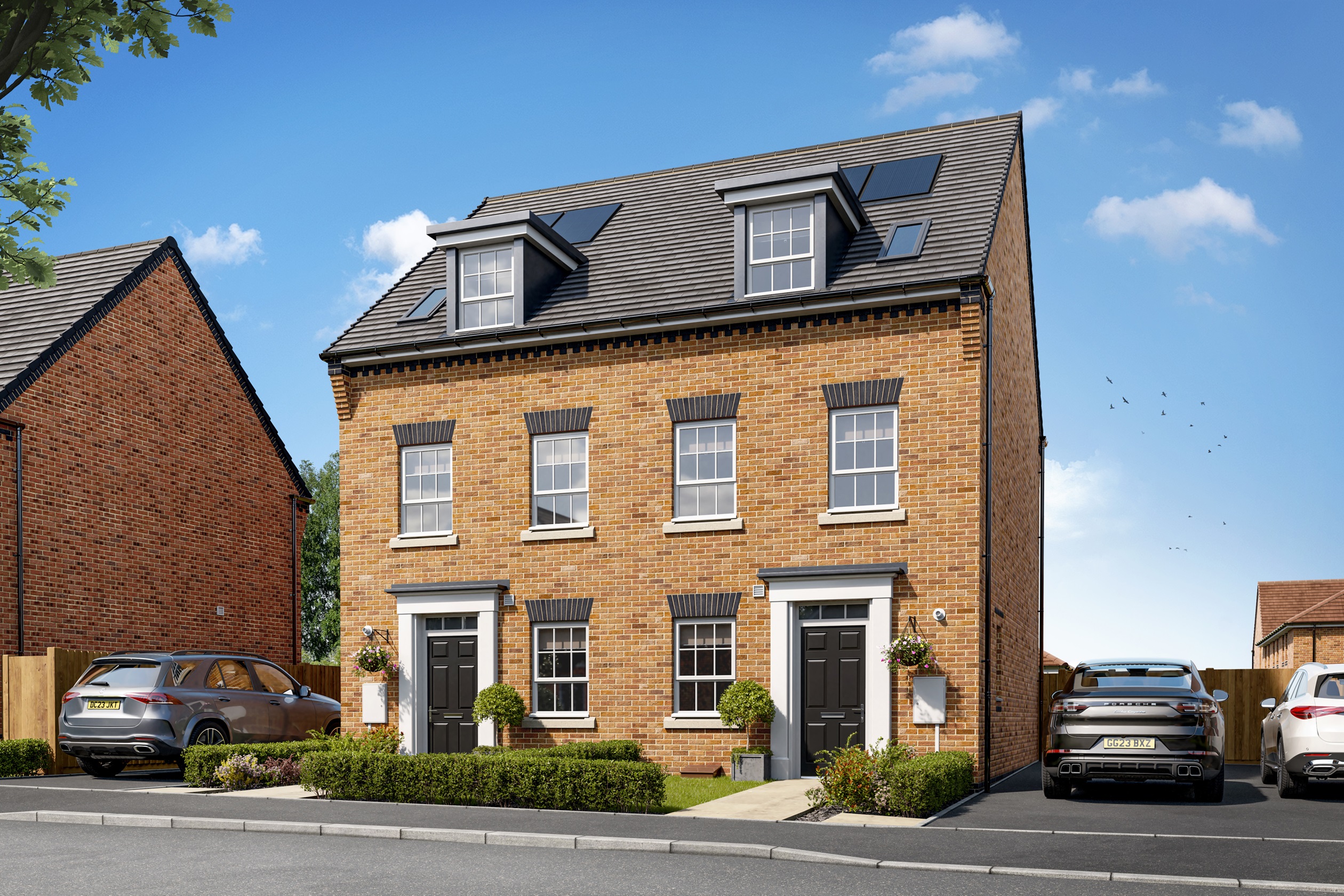 External view of the 3 bedroom Greenwood