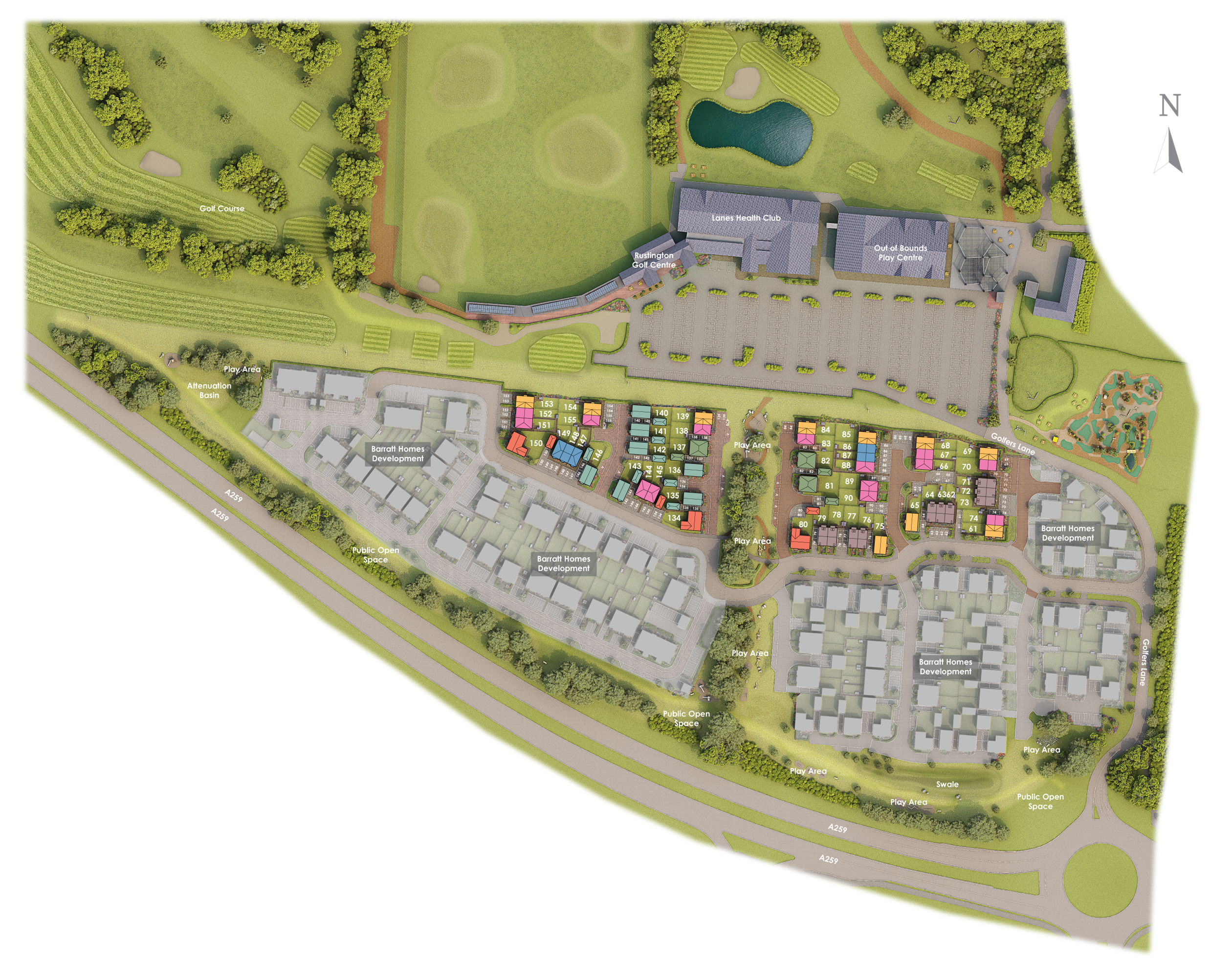 Fairway Gardens DWH site plan