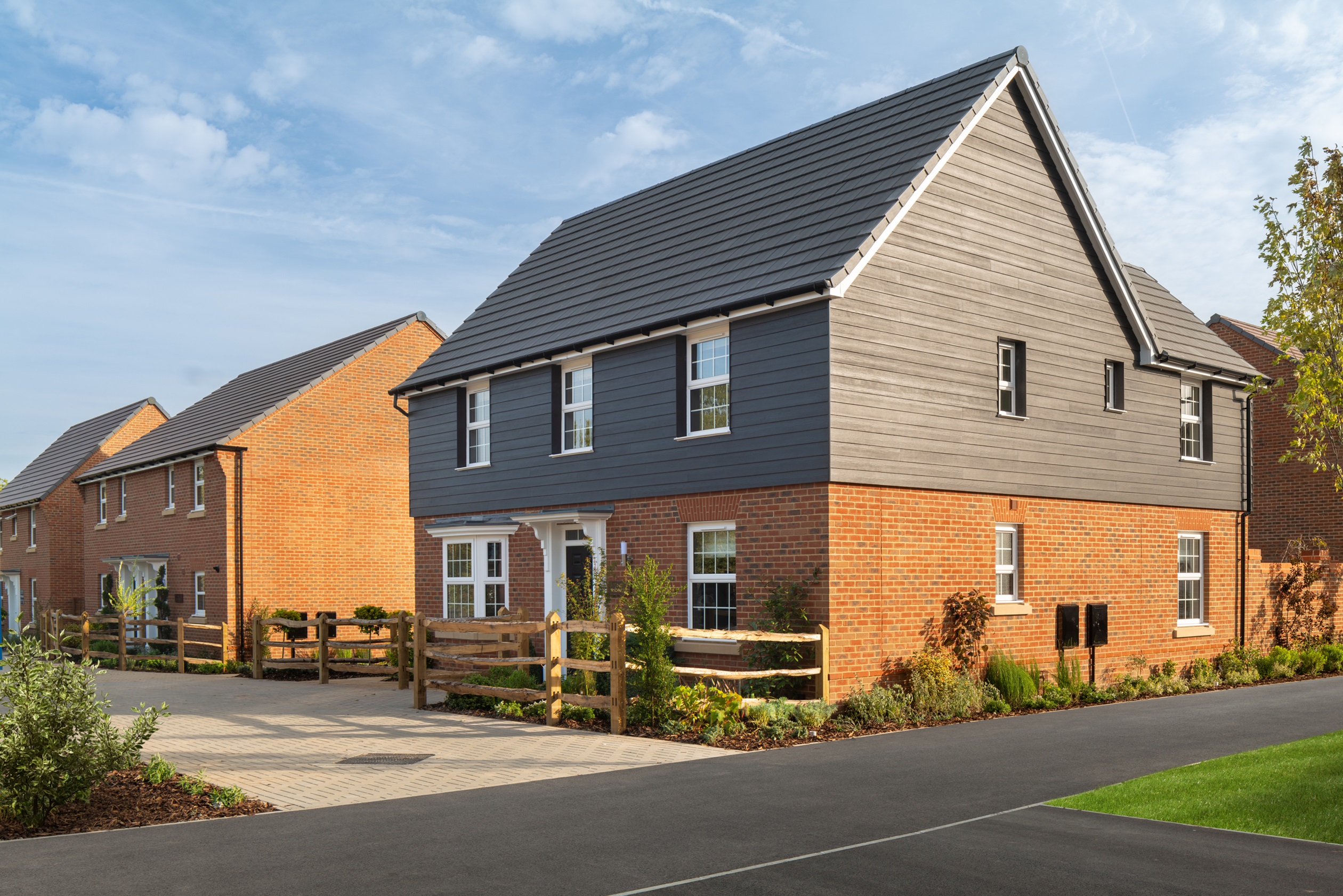 4 and 3 bedroom homes at Finchwood Park November 2023