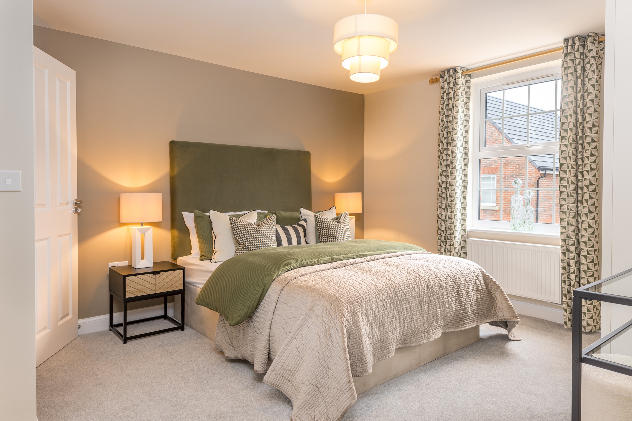 Main bedroom in the 4 bedroom Culver at Finchwood Park