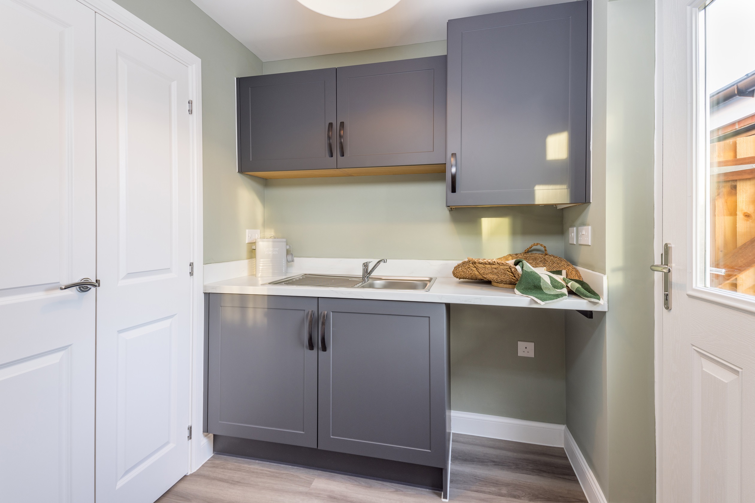 Utility room in the 4 bedroom Culver at Finchwood Park