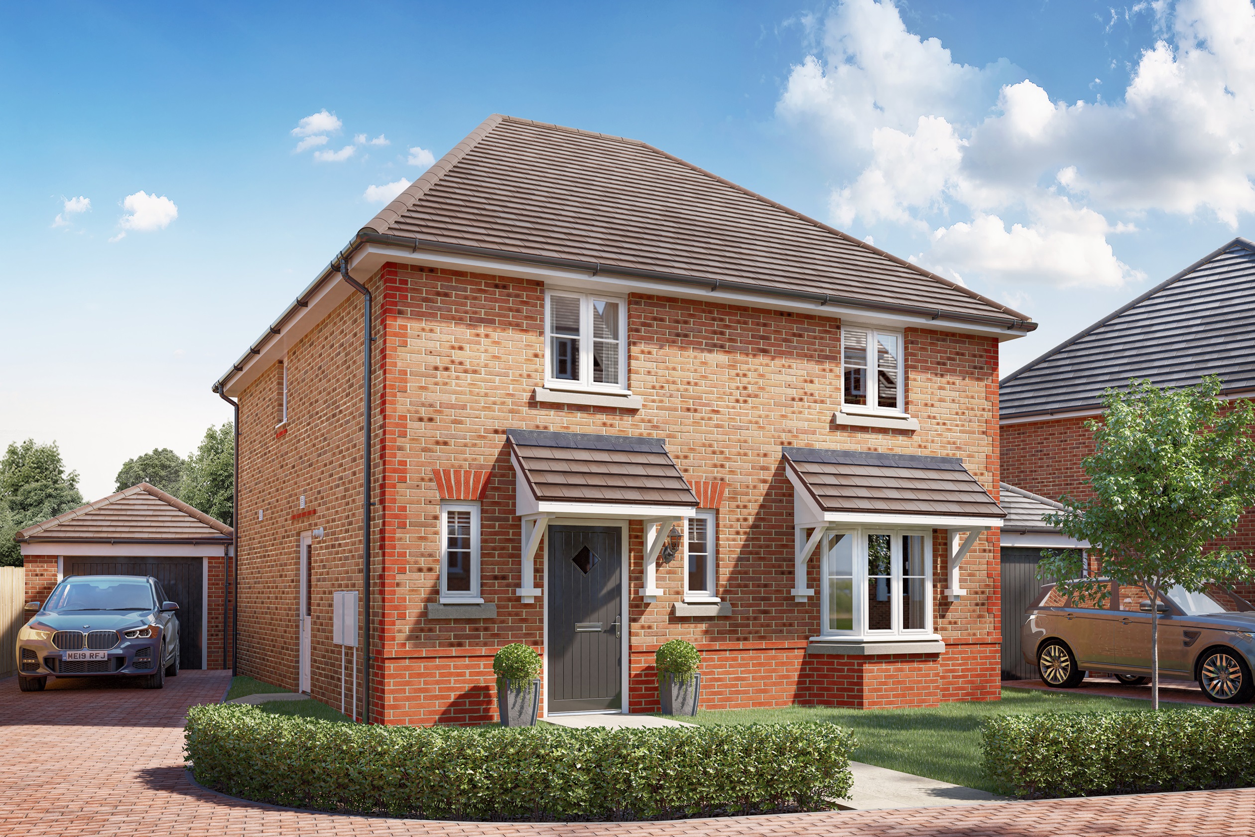 Outside view of the 4 bedroom Kirkdale