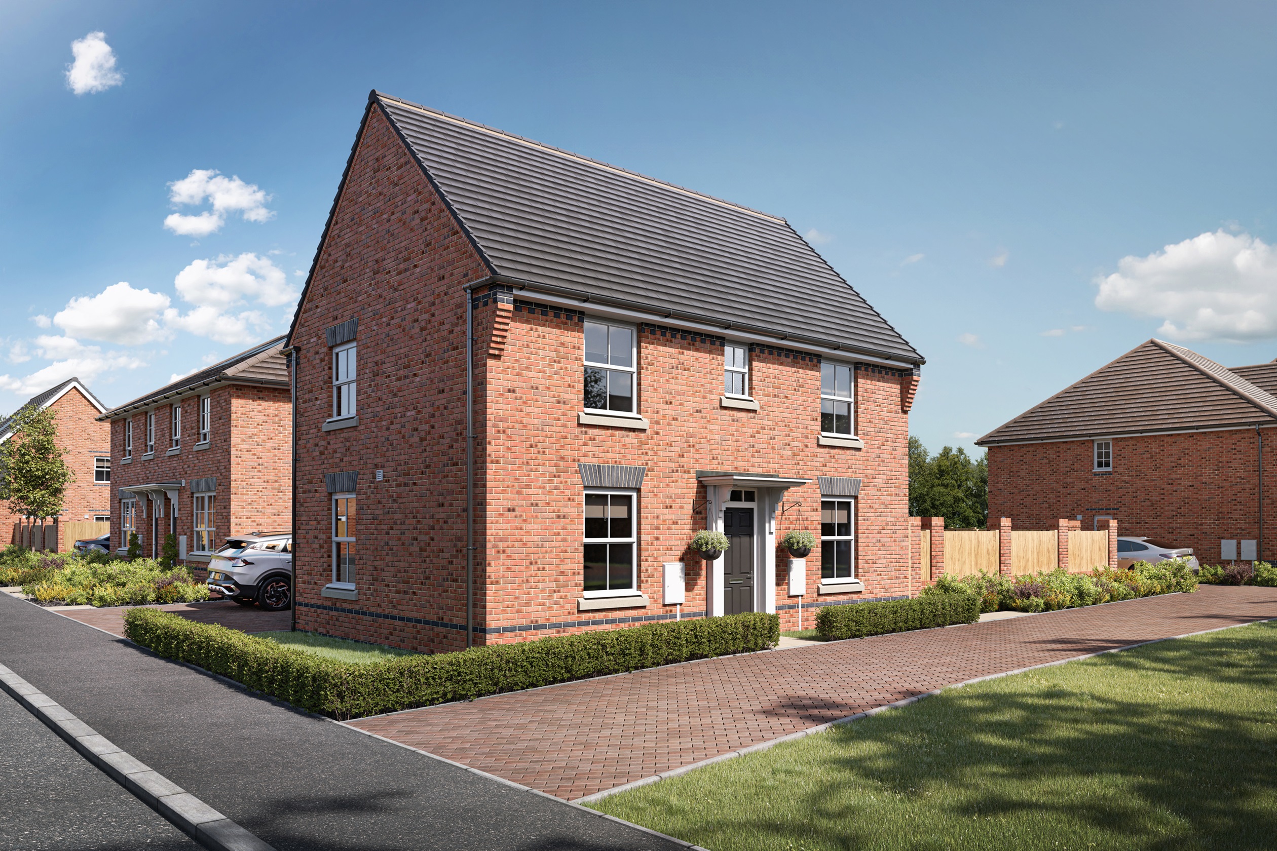 The 3 bedroom detached Hadley at Ryebank Gate DWH
