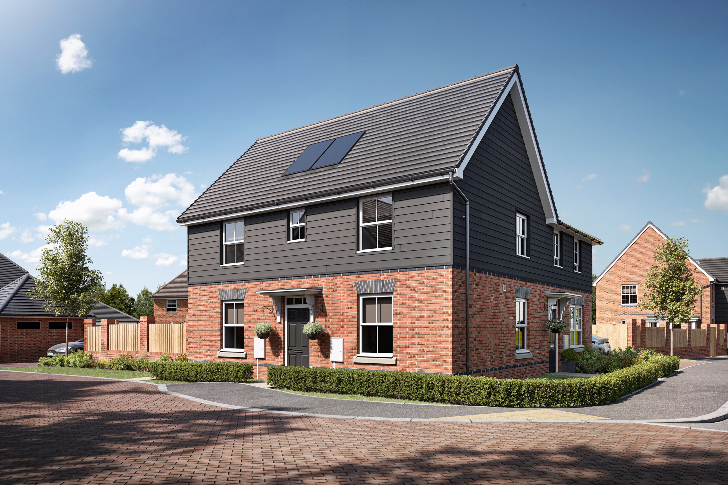 The 3 bedroom semi-detached Hadley at Ryebank Gate DWH