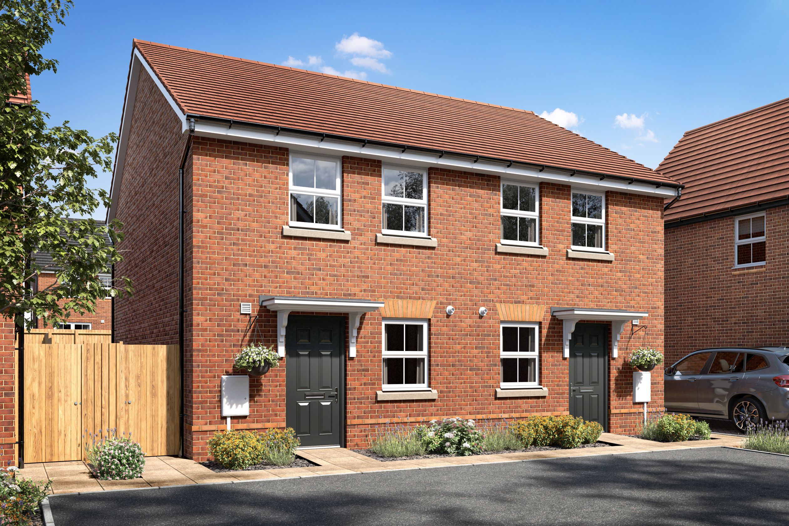 External CGI of the Primrose at Beauchamp Gate - Plot 15-16
