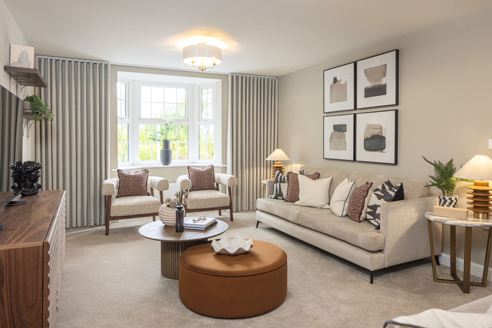 Living Room 2 of the Culver at Beauchamp Gate 