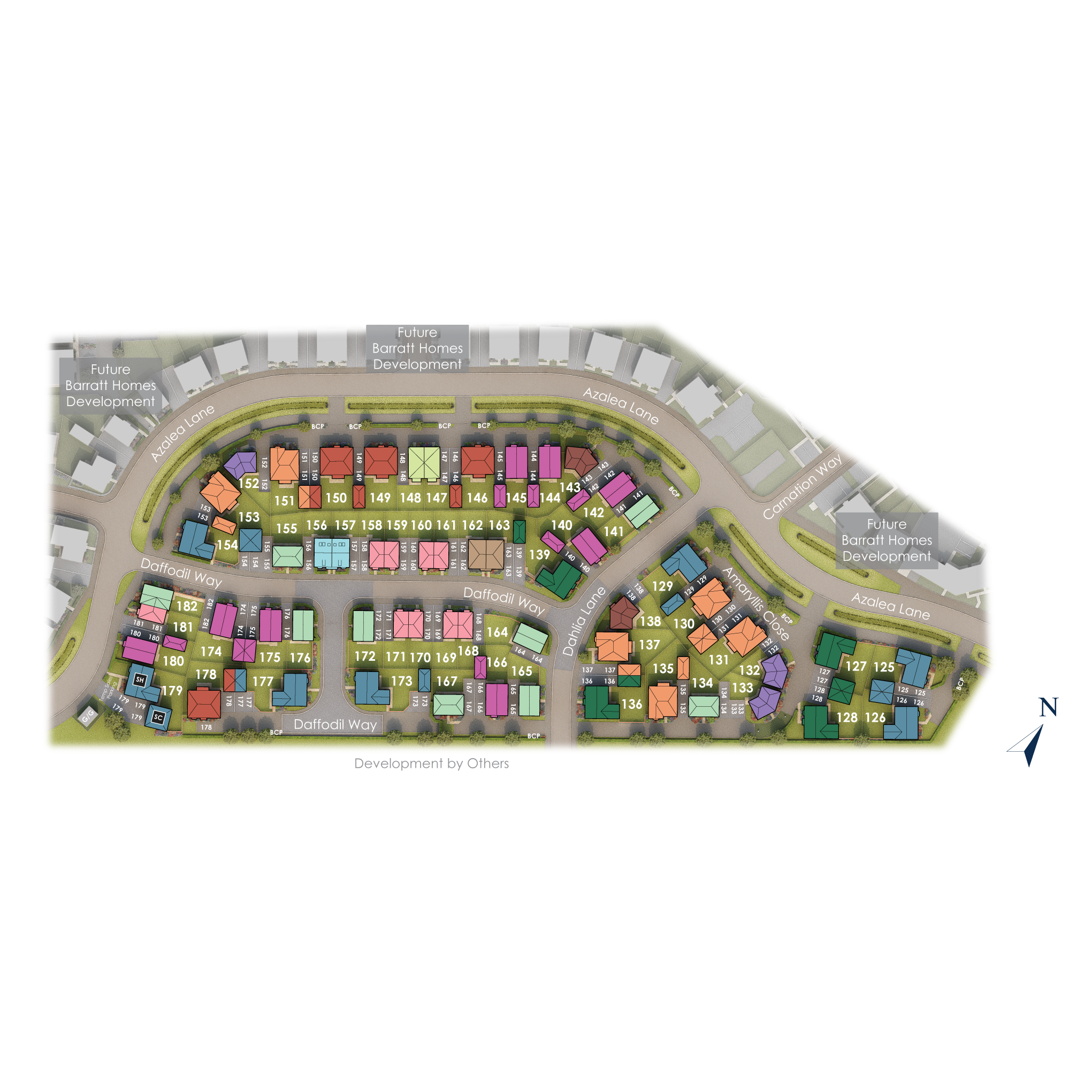 Lancaster Grove site plan