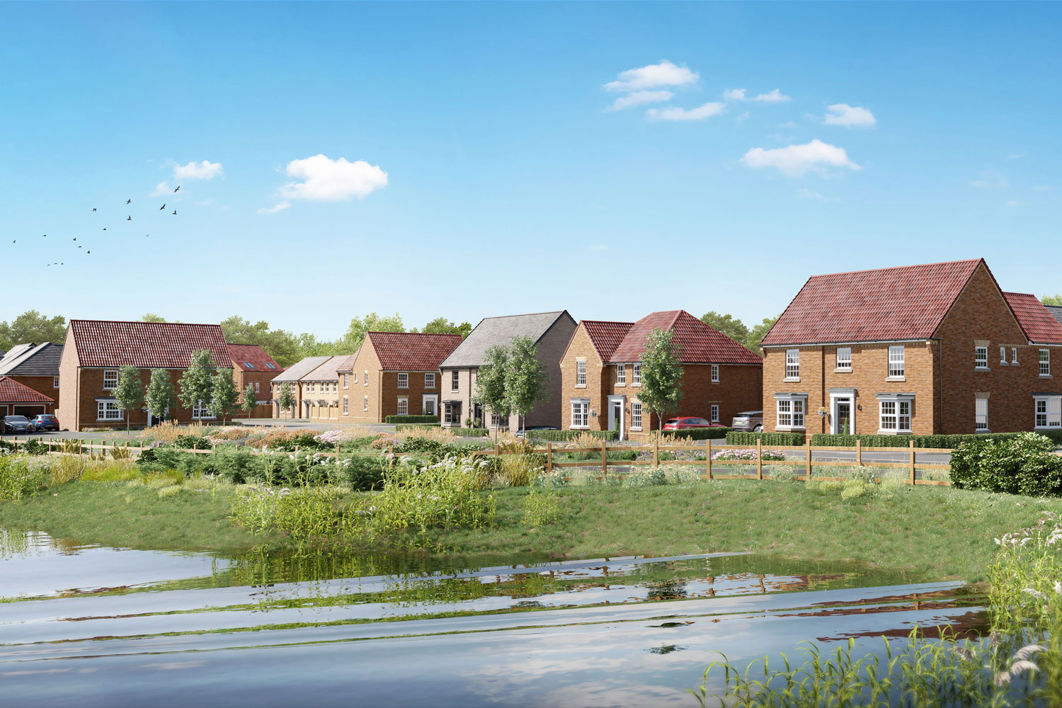 The Willows New homes in Bourne, Lincolnshire David Wilson Homes