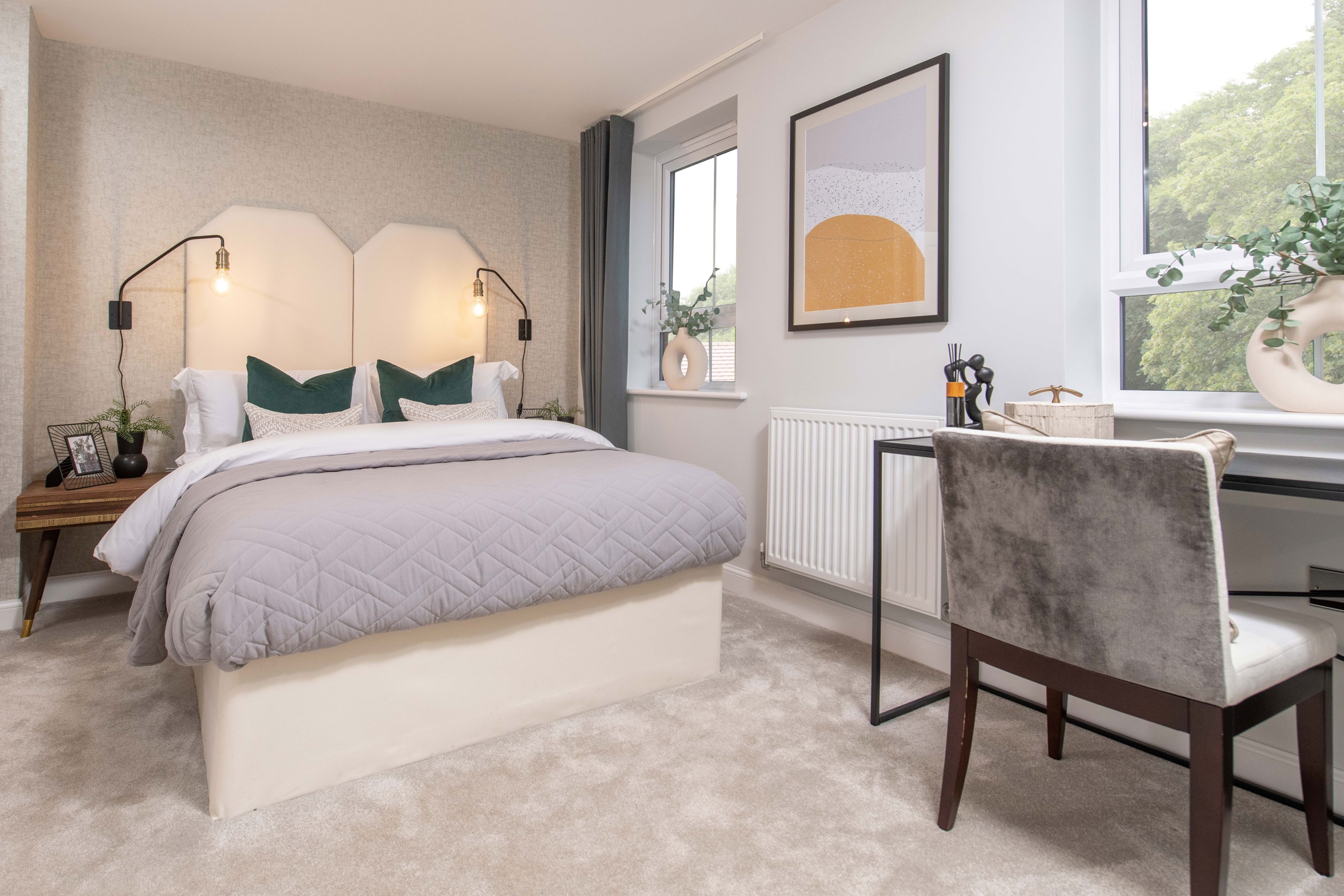 Thoresby Vale Greenwood Bedroom