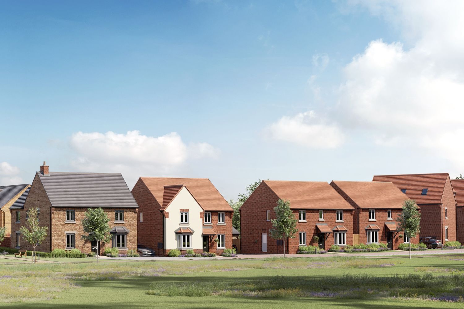 David Wilson Homes at Priors Hall Park New homes in Corby