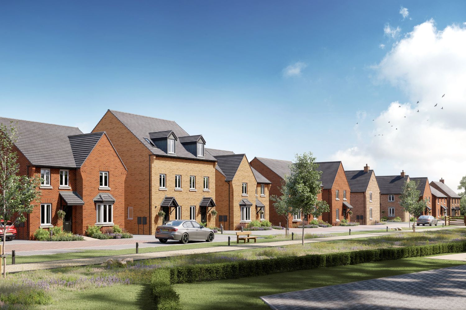 David Wilson Homes at Priors Hall Park New homes in Corby