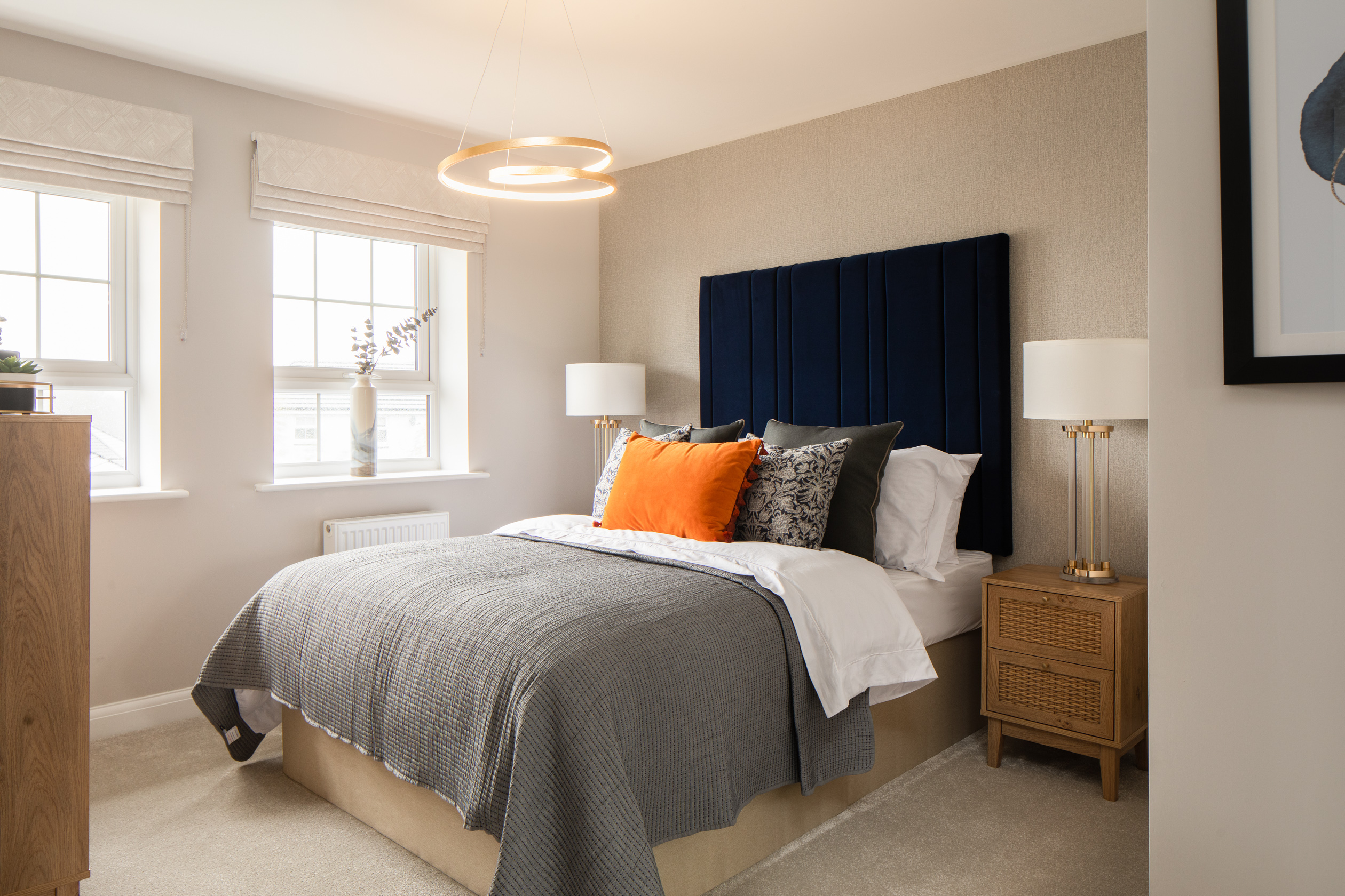 Second bedroom in the Holden 4 bedroom home