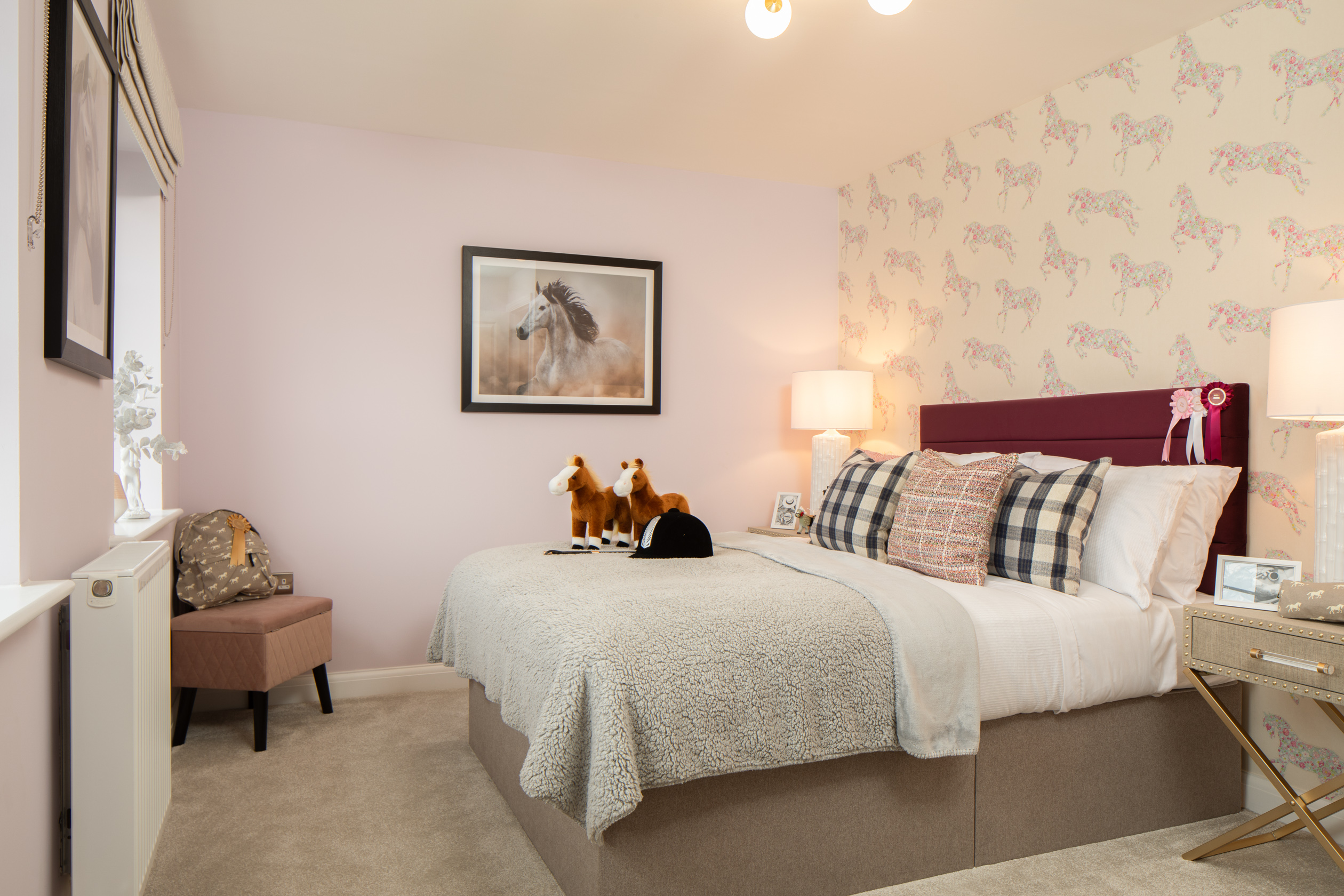 Third bedroom in the Holden 4 bedroom home