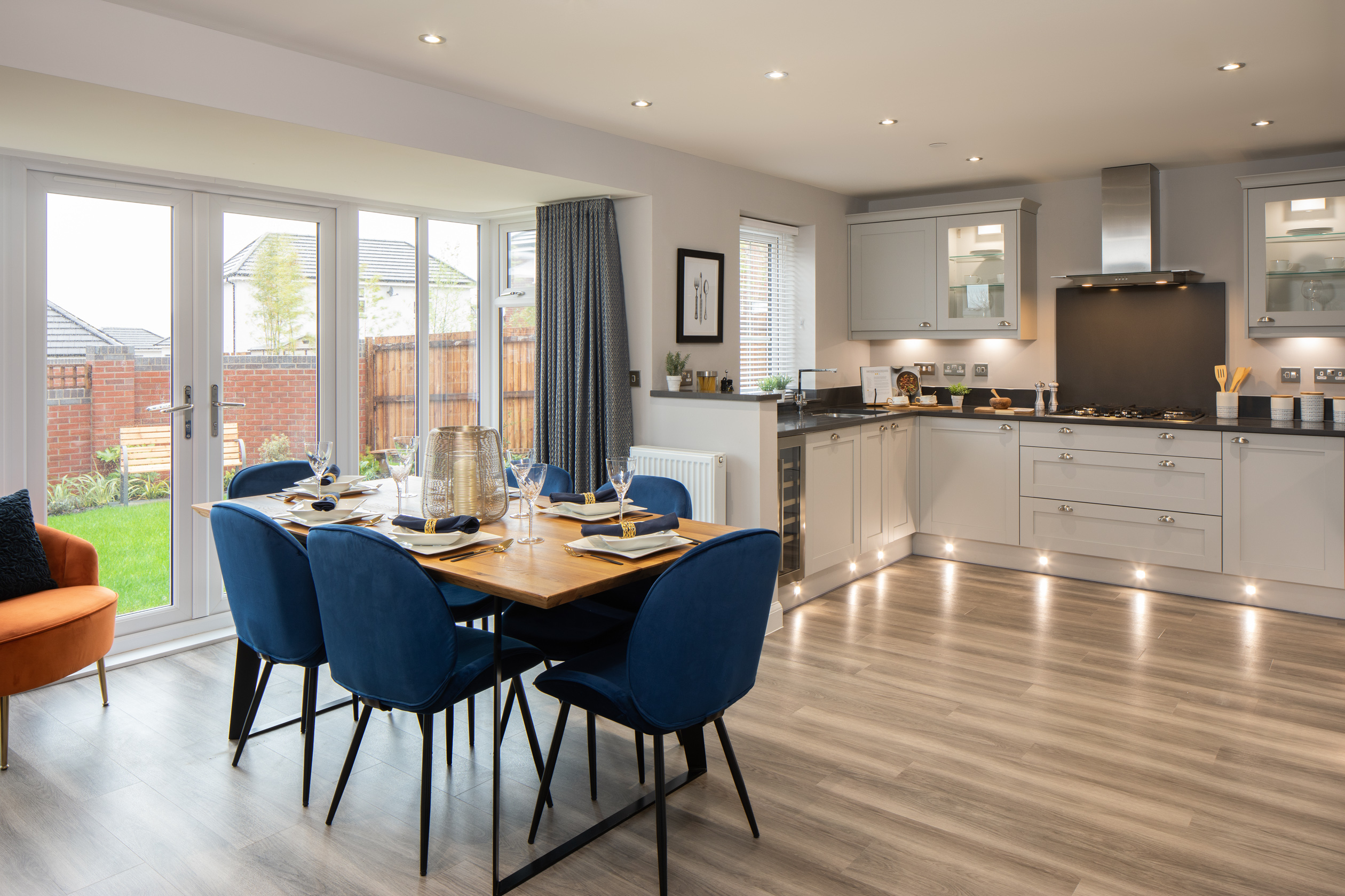Kitchen diner in the Holden 4 bedroom home