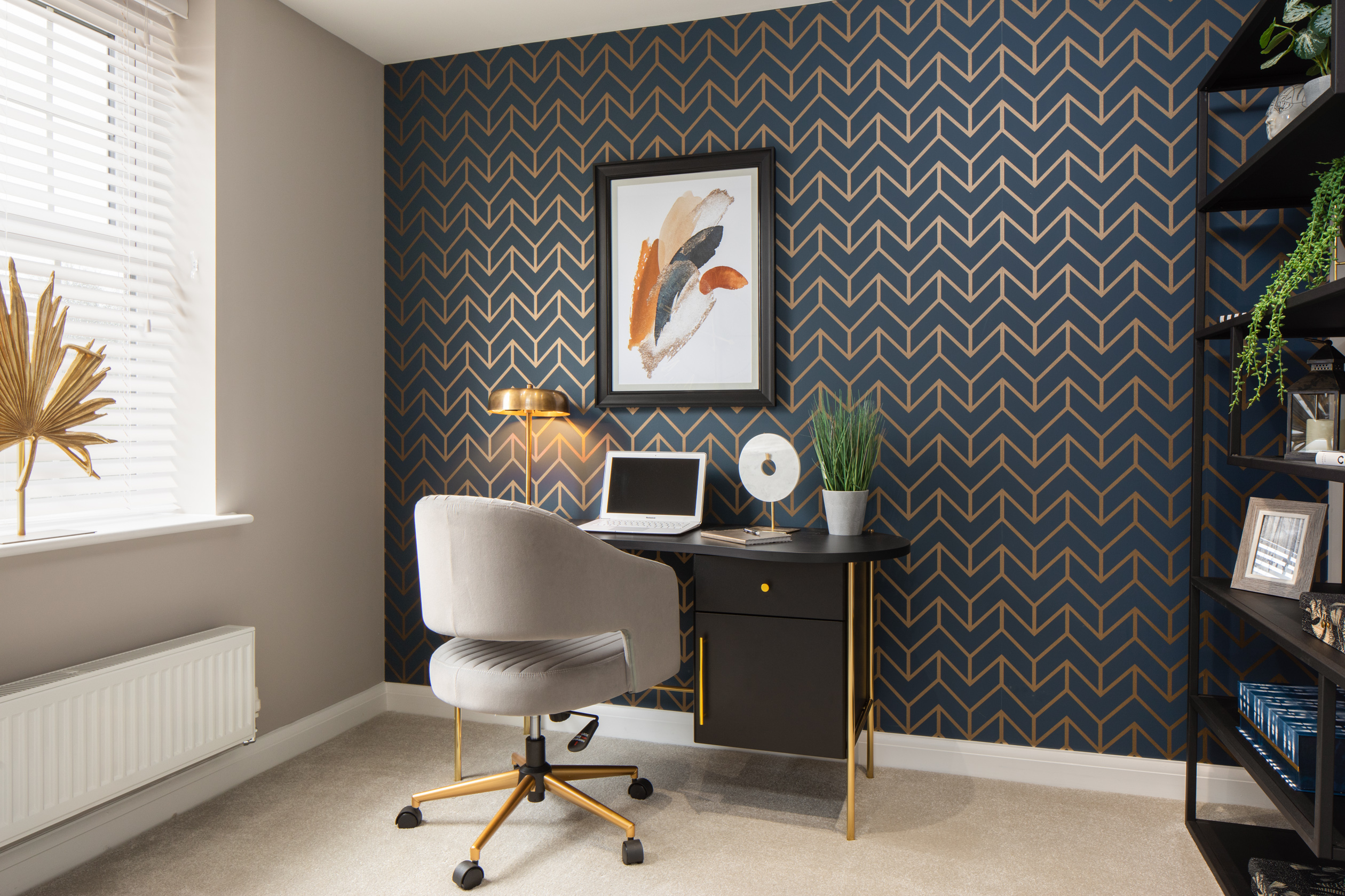 Home office in the Holden 4 bedroom home