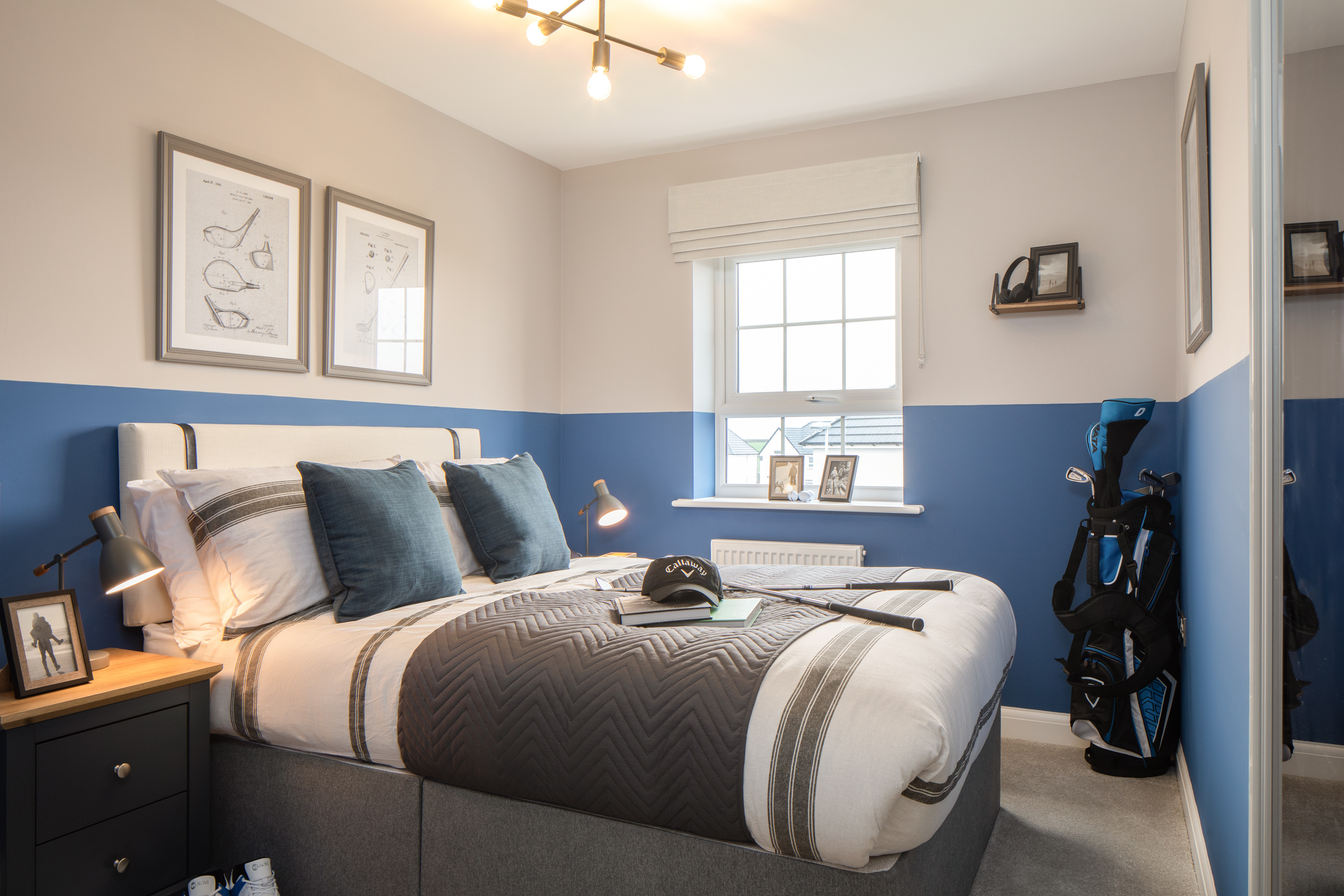 Fourth bedroom in the Holden 4 bedroom home