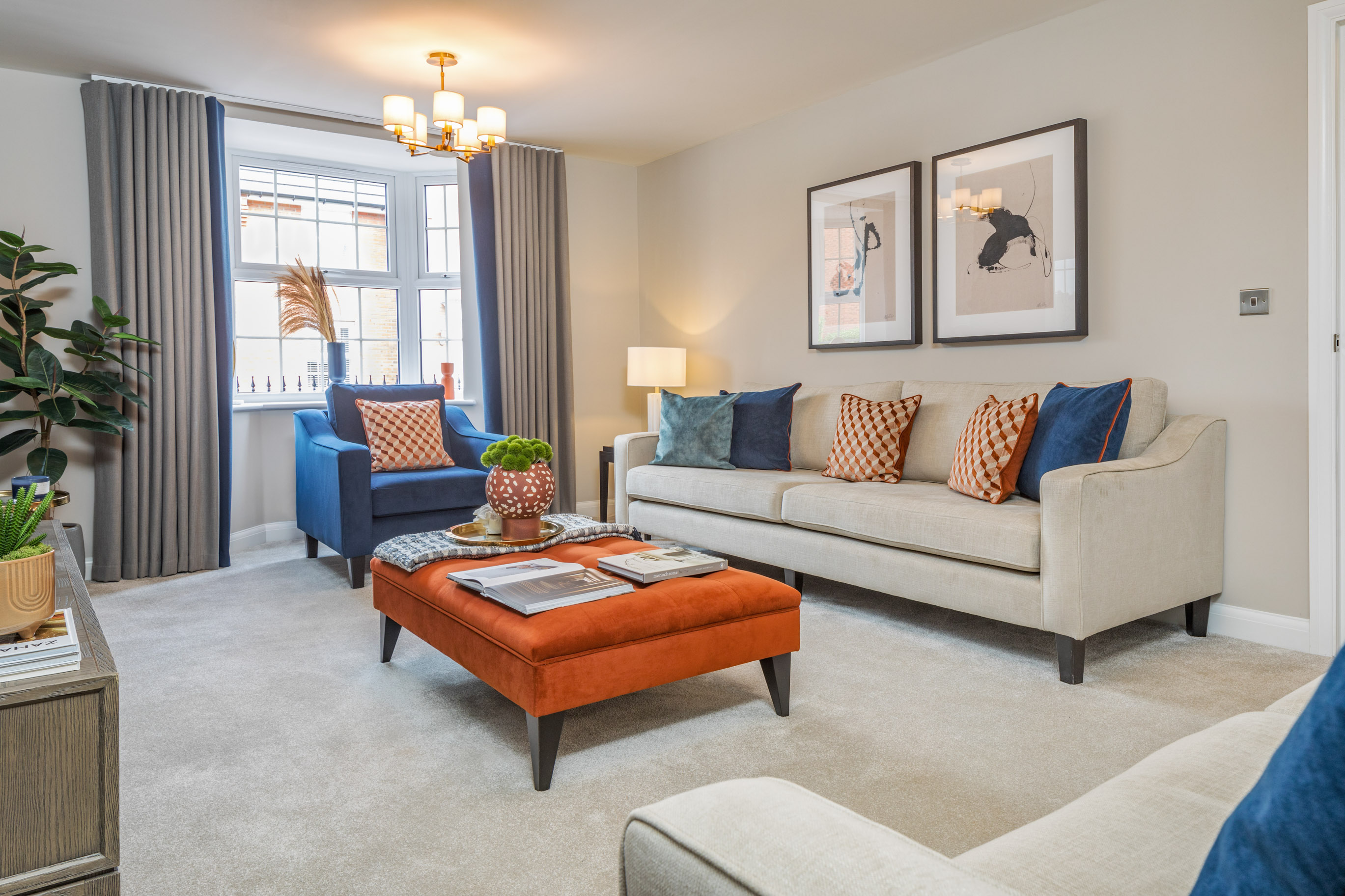 Lounge in the Holden 4 bedroom home