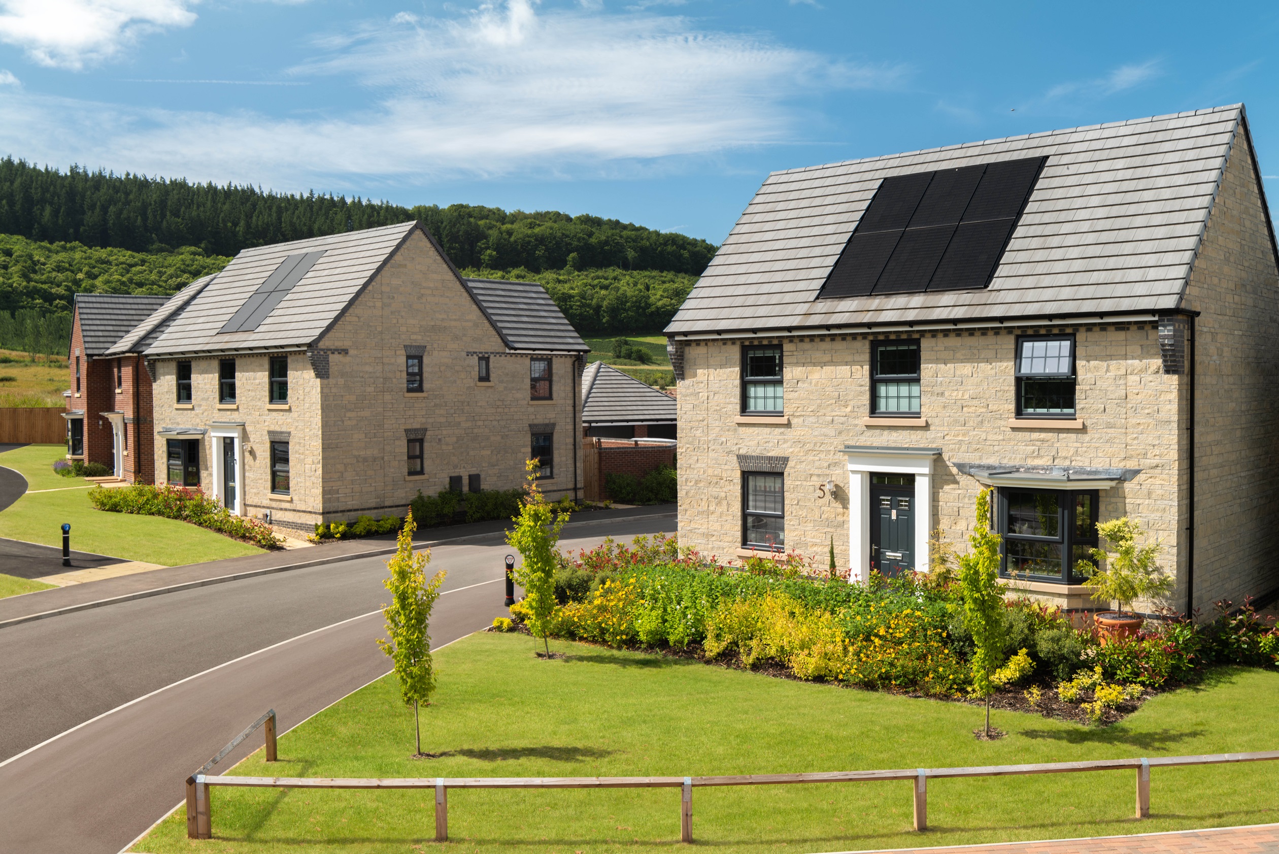 Outside view of the Avondale 4 bedroom home