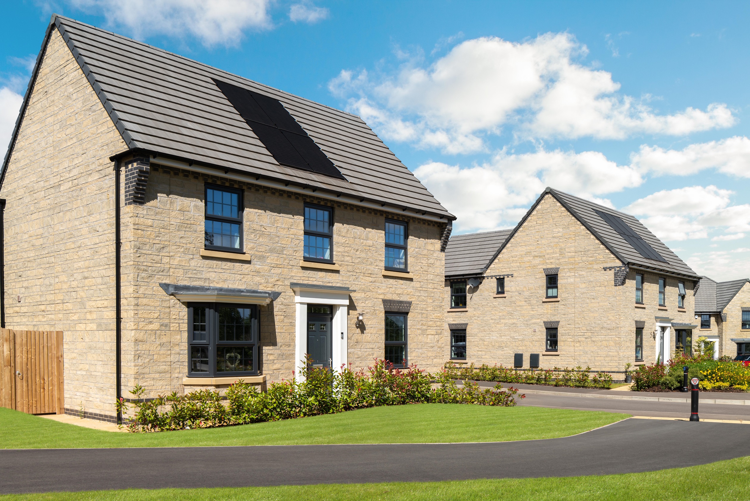 Outside view of the Avondale 4 bedroom home