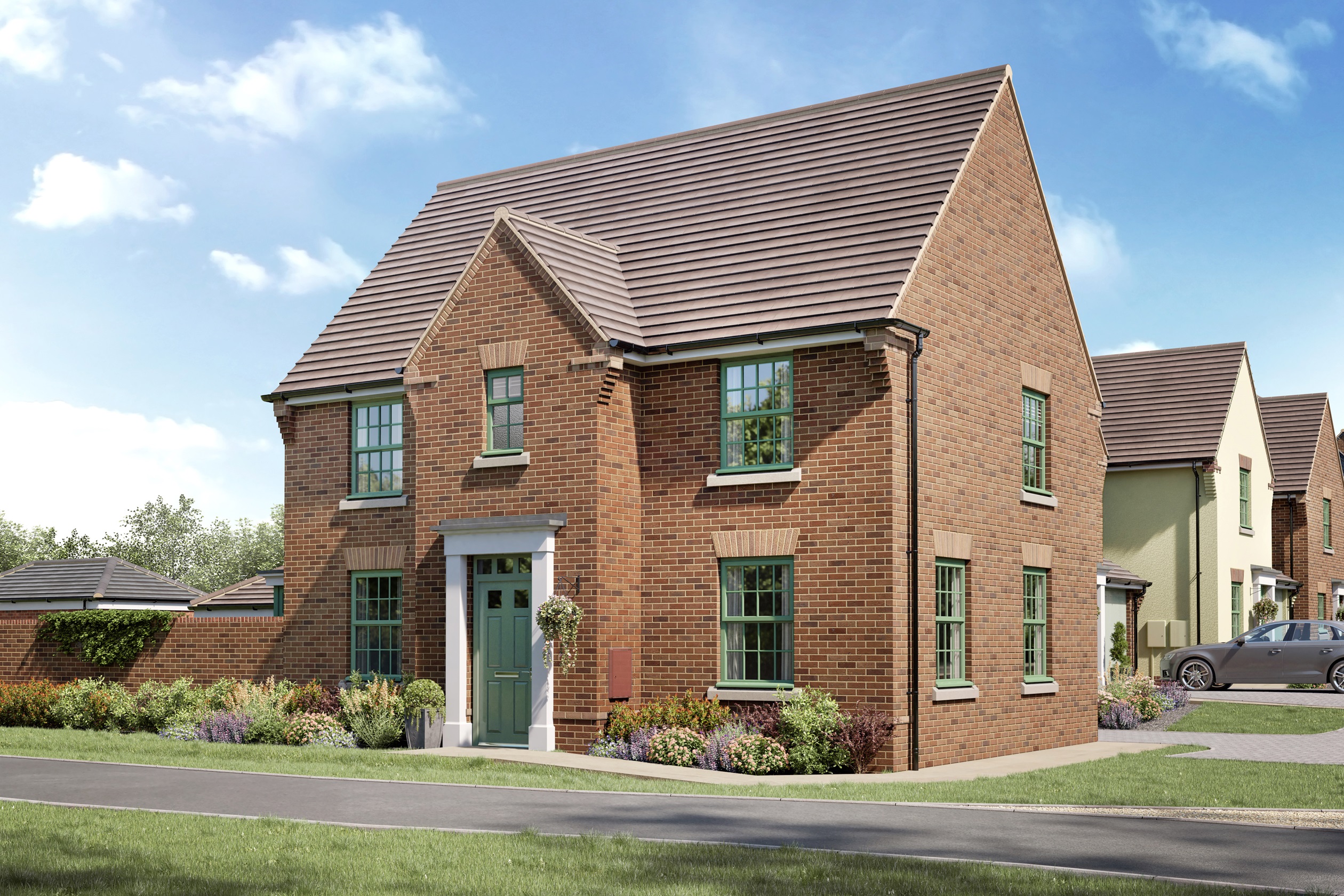 4 bed detached home David Wilson The Orchards Ross-on-Wye