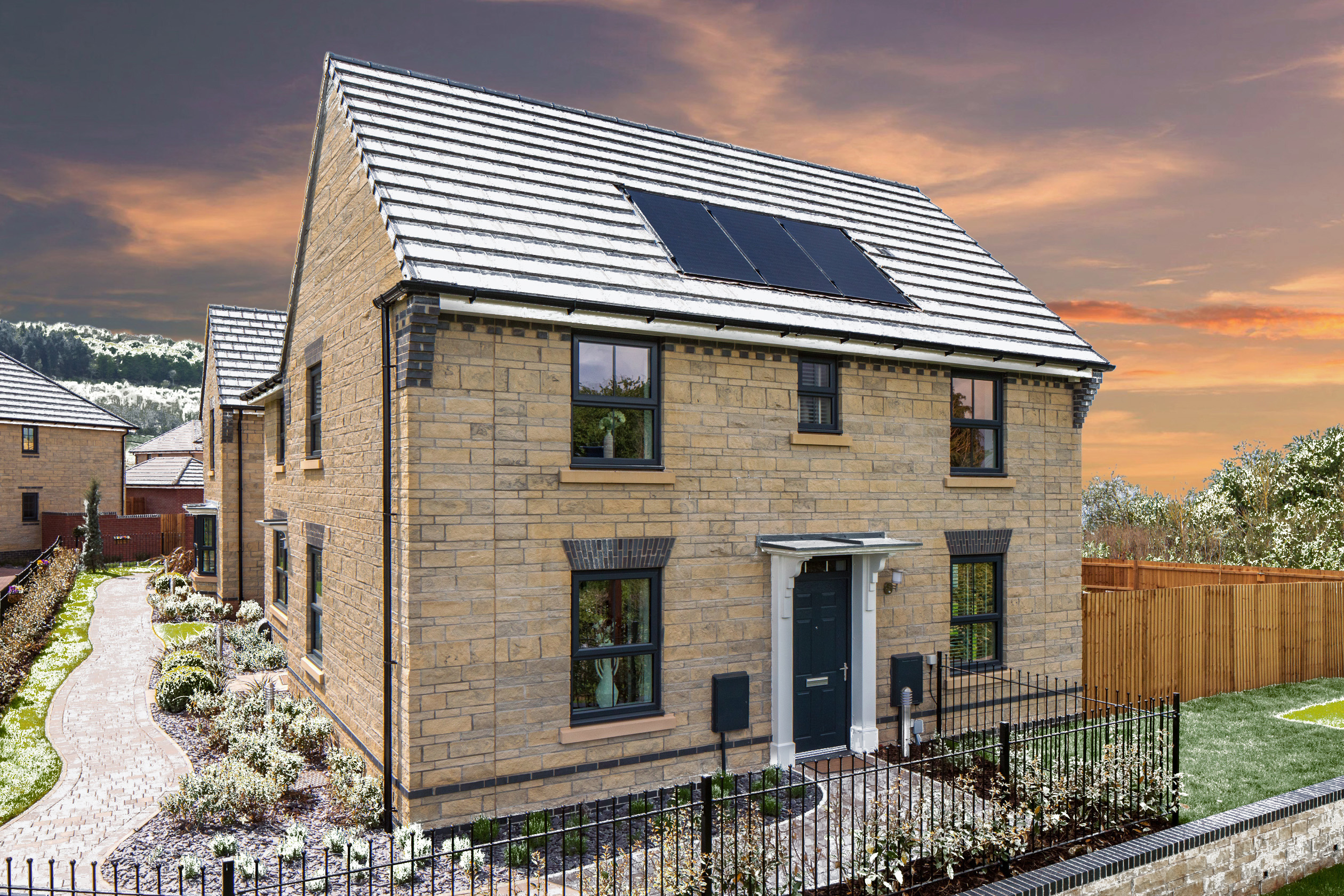 The Orchards New homes in Hildersley, RossonWye David Wilson Homes