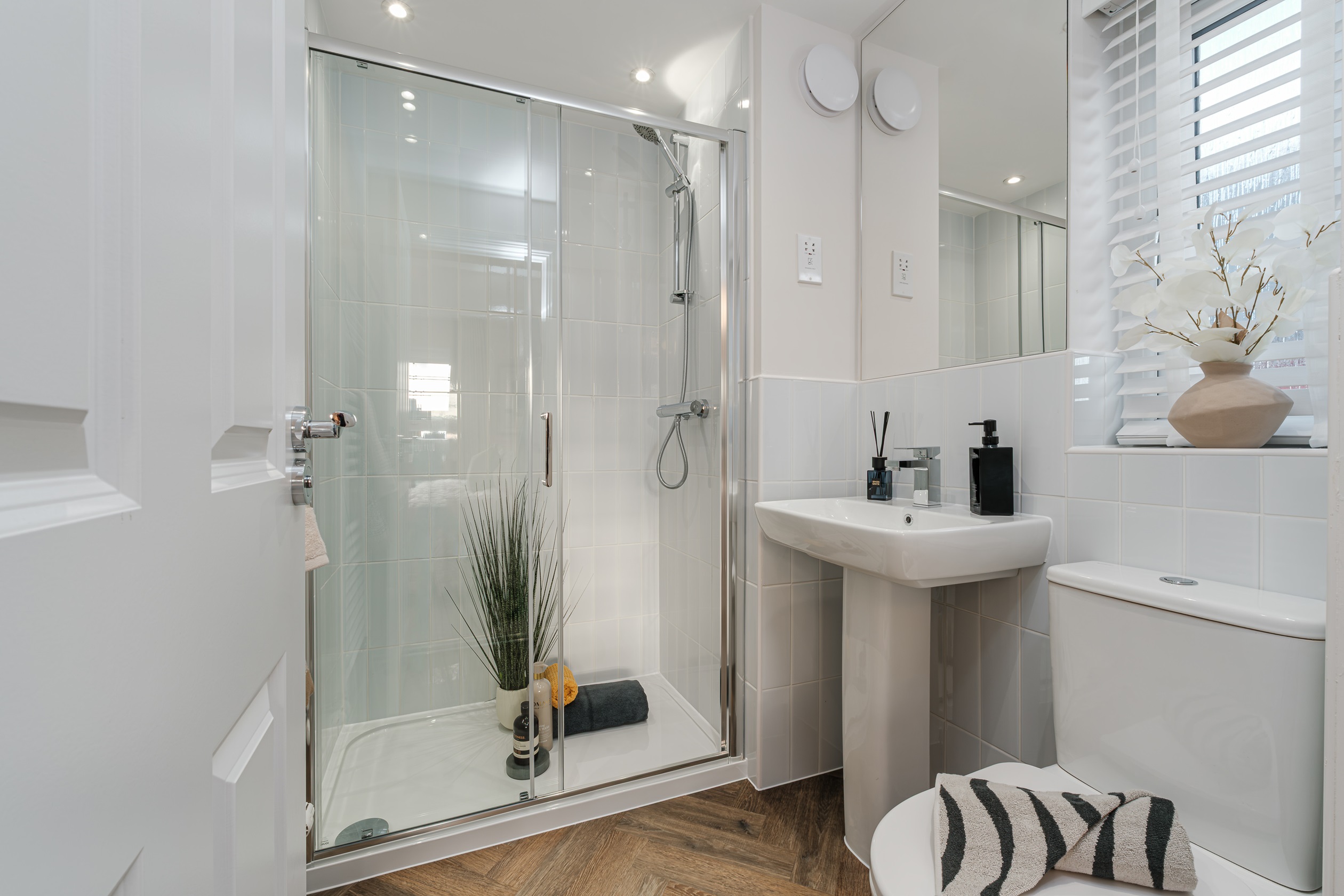 Interior view of the en suite in our Kingsville home