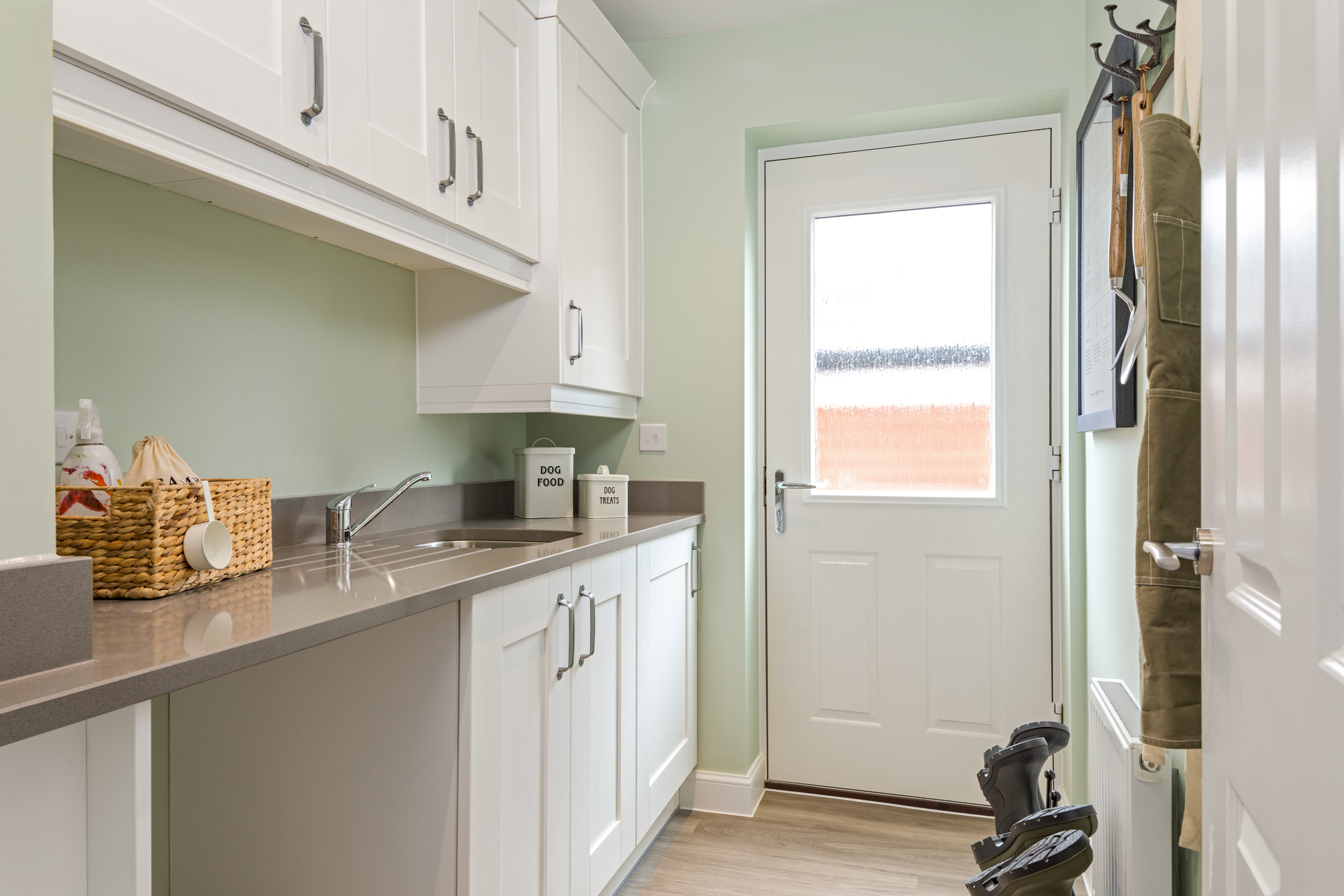 Manning utility room