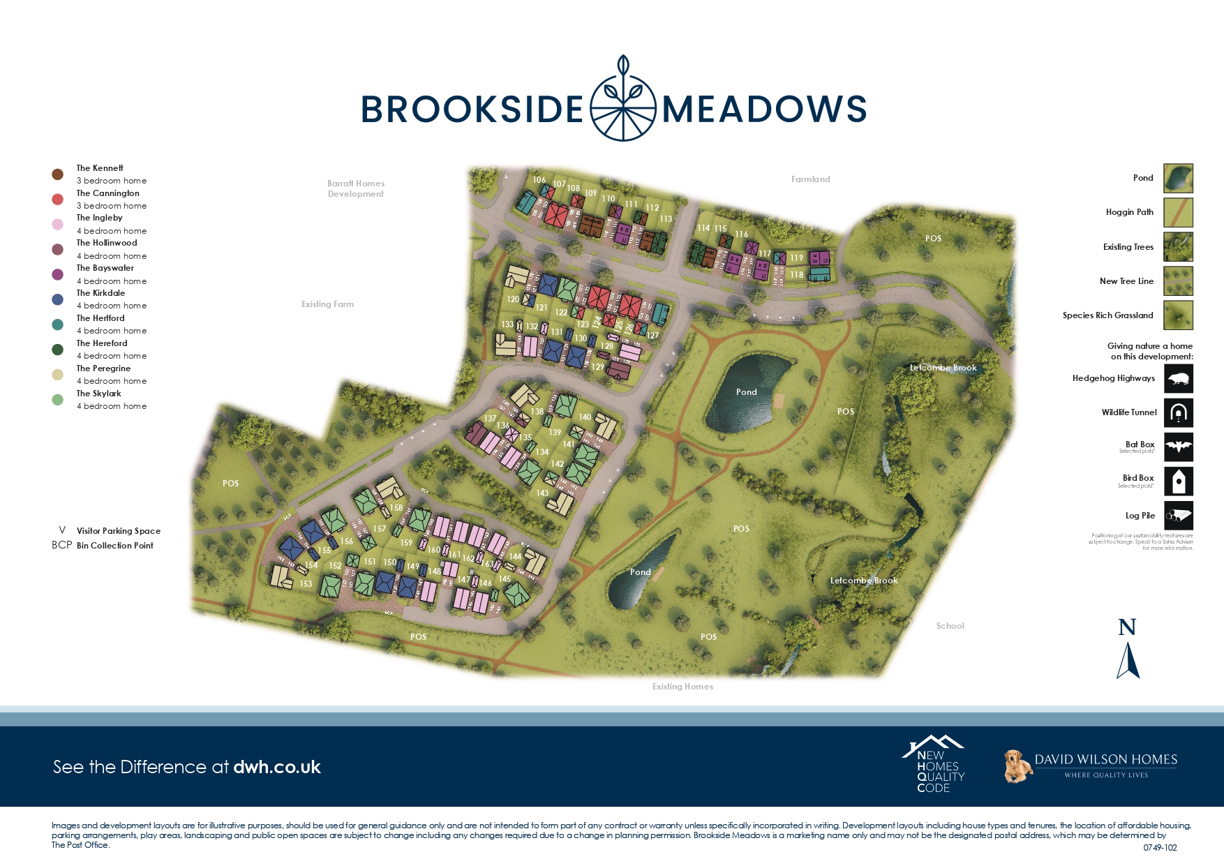 Brookside Meadows site plan