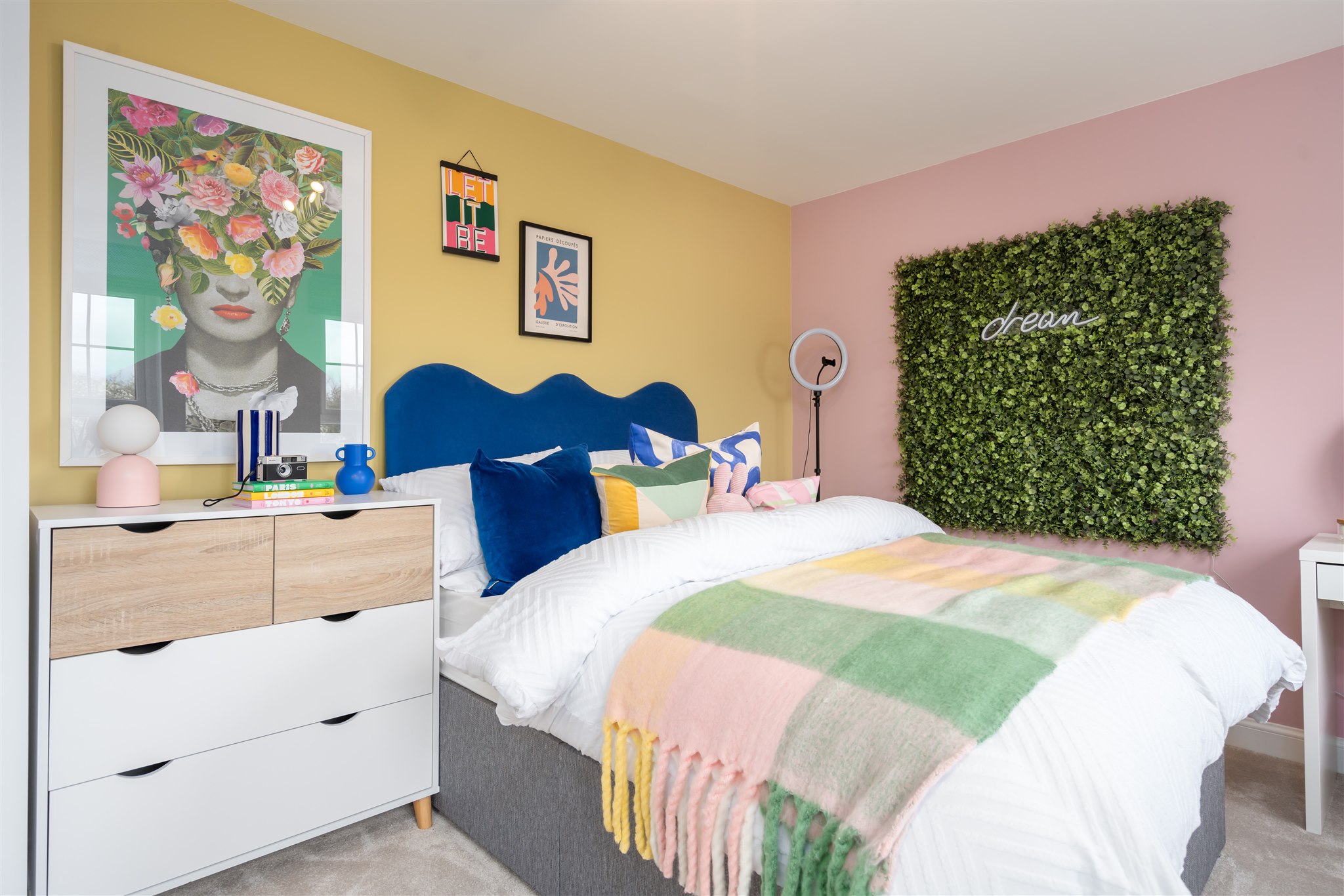 Internal view of the Skylark bedroom 3. 4 bed home.