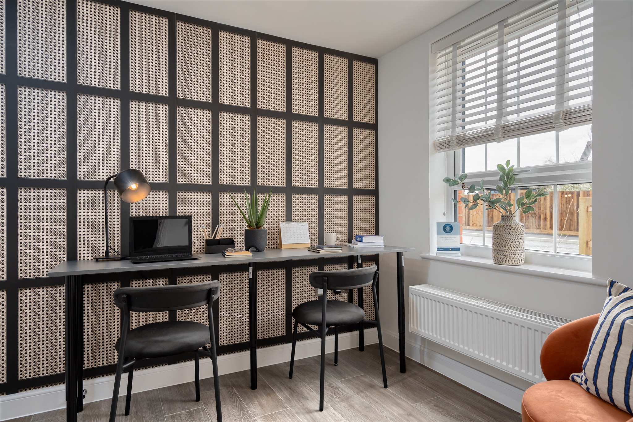 Internal view of the Skylark study. 4 bed home.