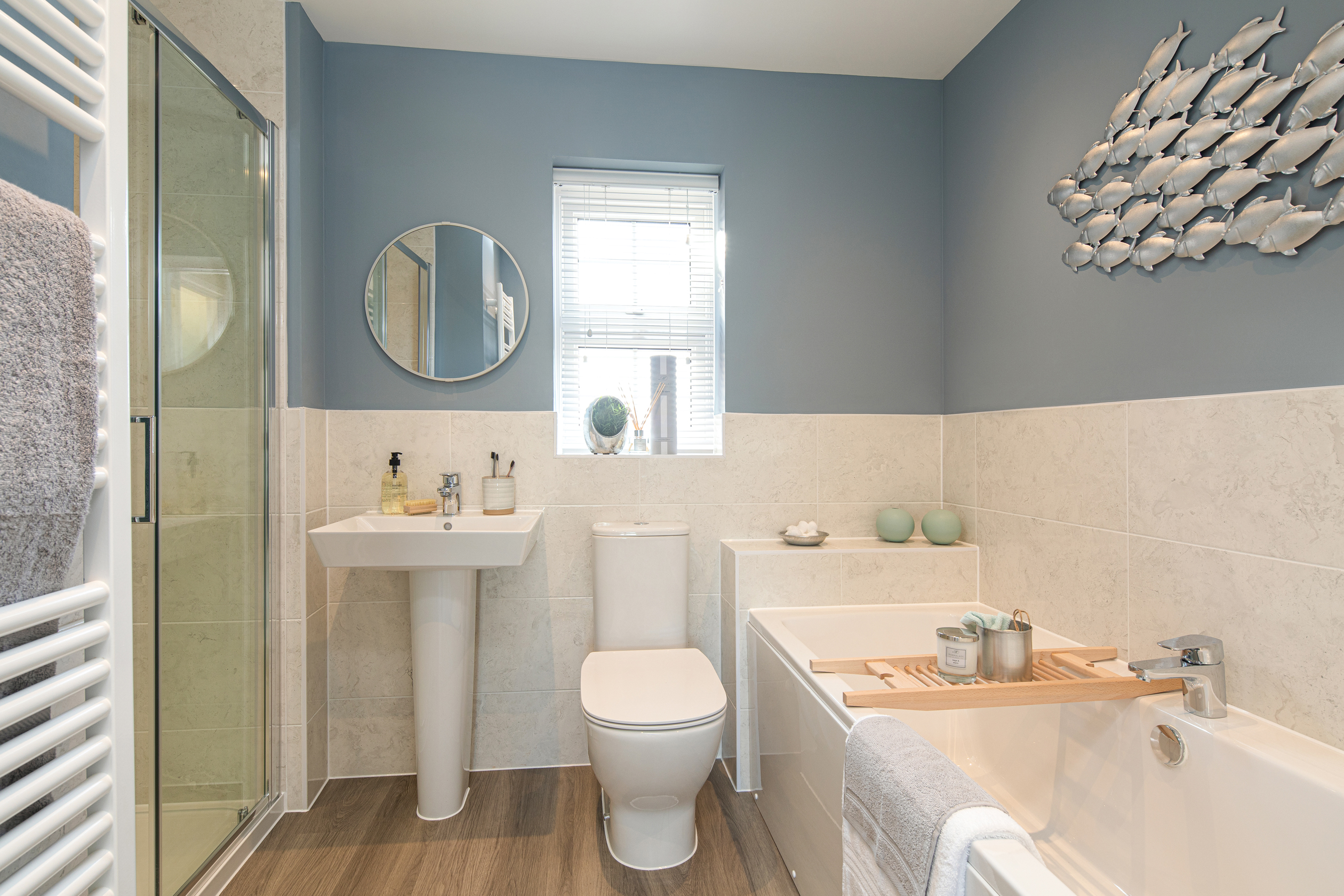 Avondale 4 bedroom Show Home at River Meadow in Stanford in the Vale - bathroom