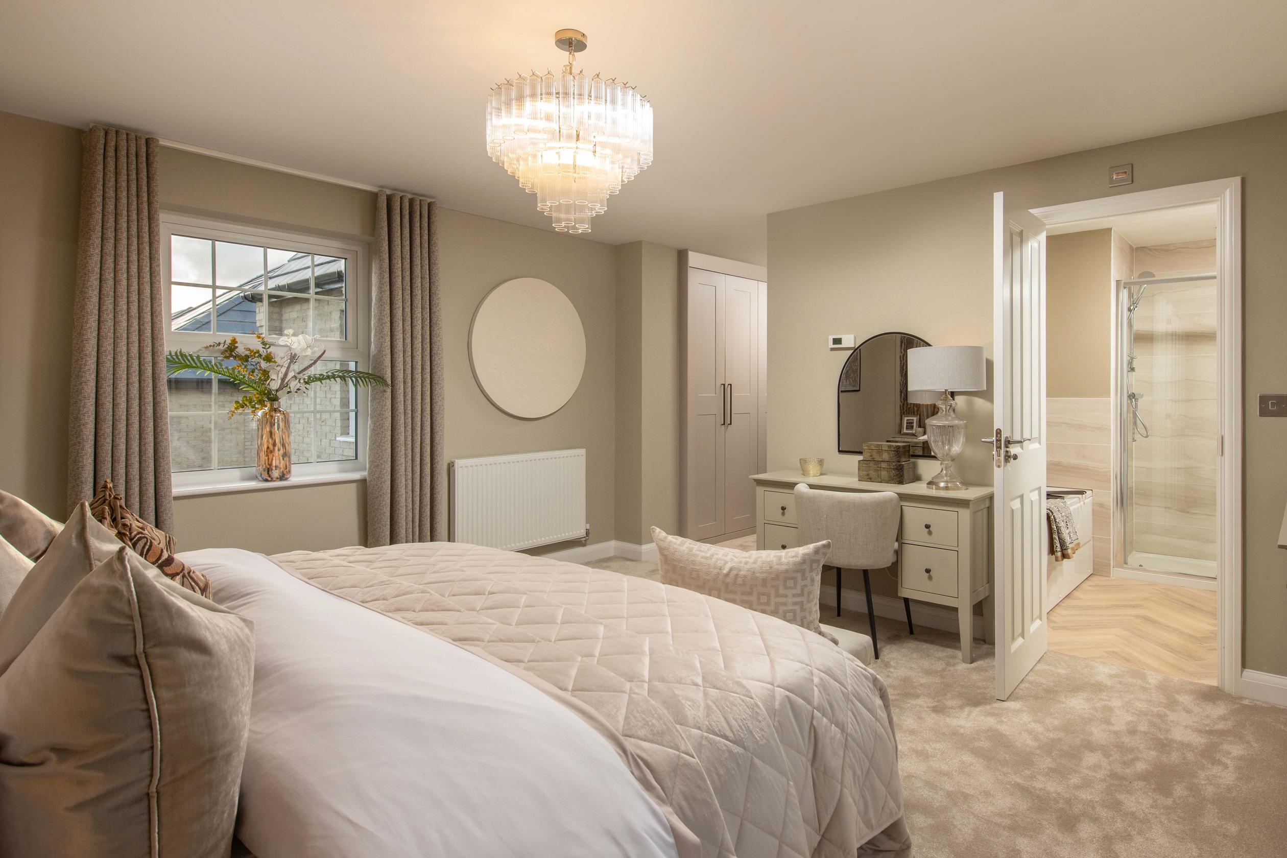 DWH EM ASHBOURNE AIRFIELD MORETON bedroom