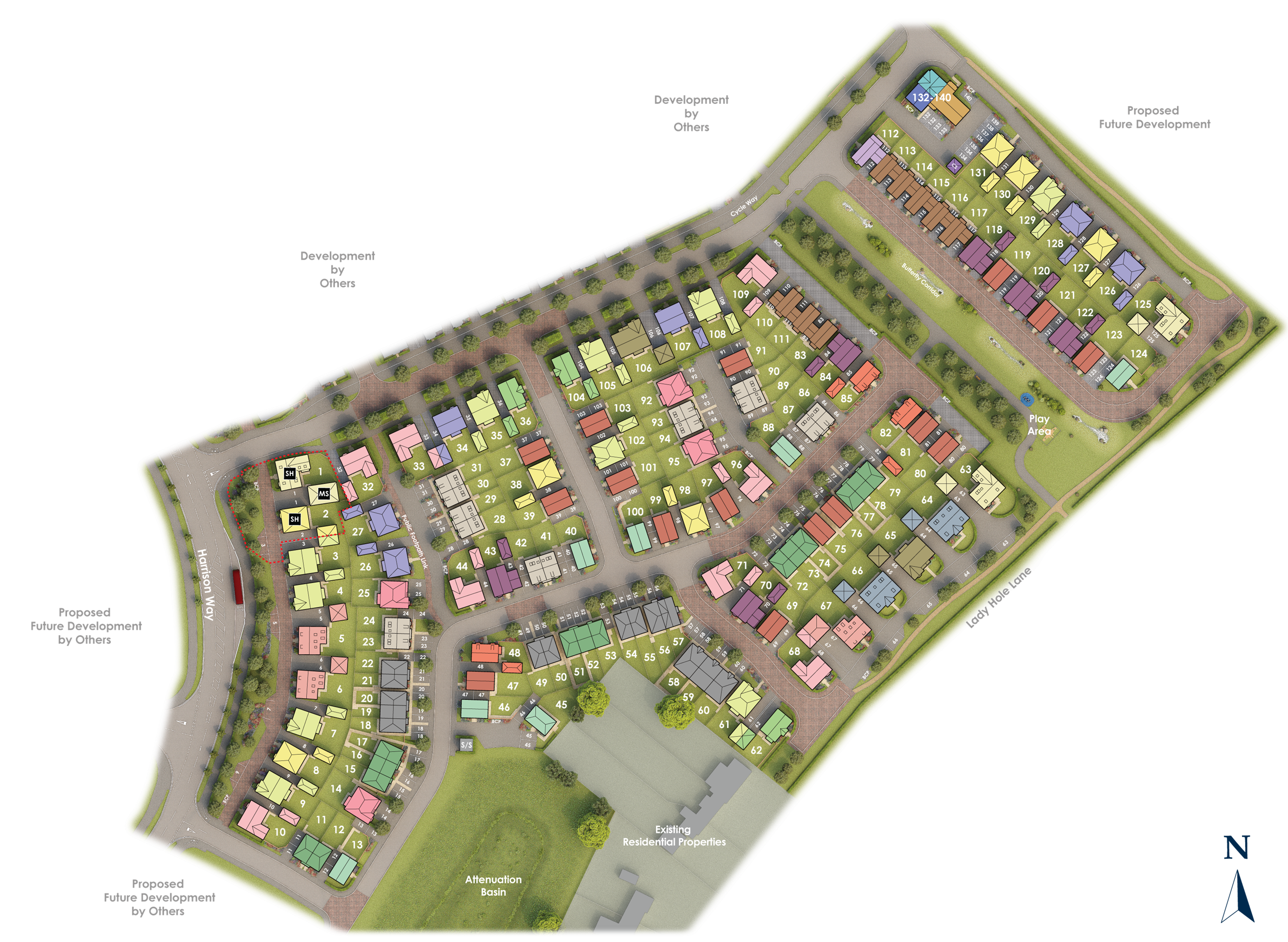 Ashbourne Airfield site plan