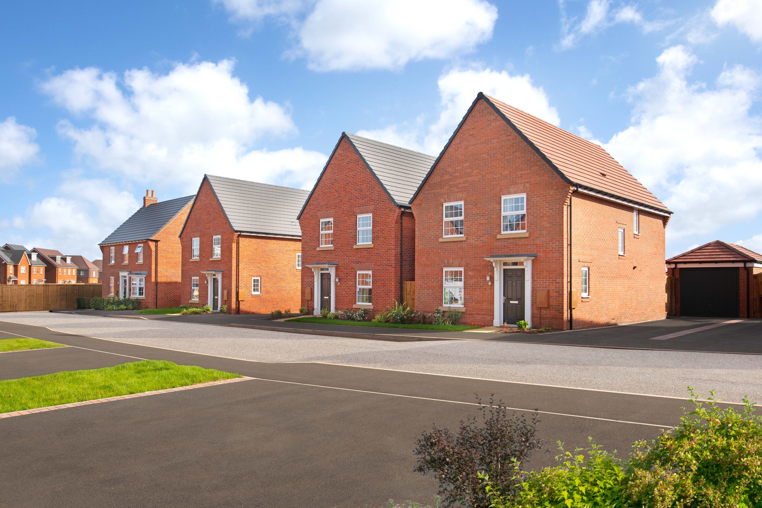 New quality homes in Nuneaton at Callendar Farm