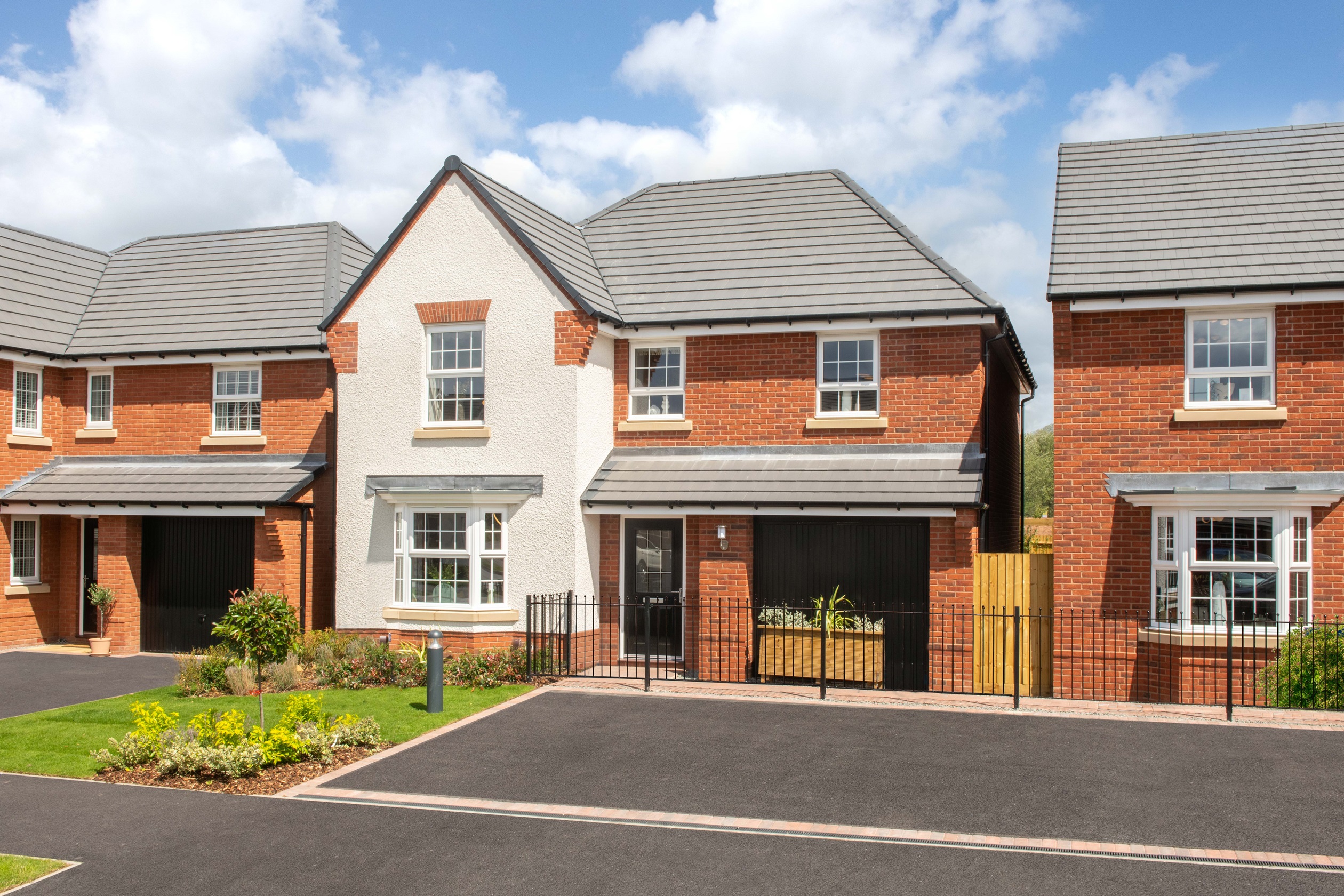 Modern detached show home