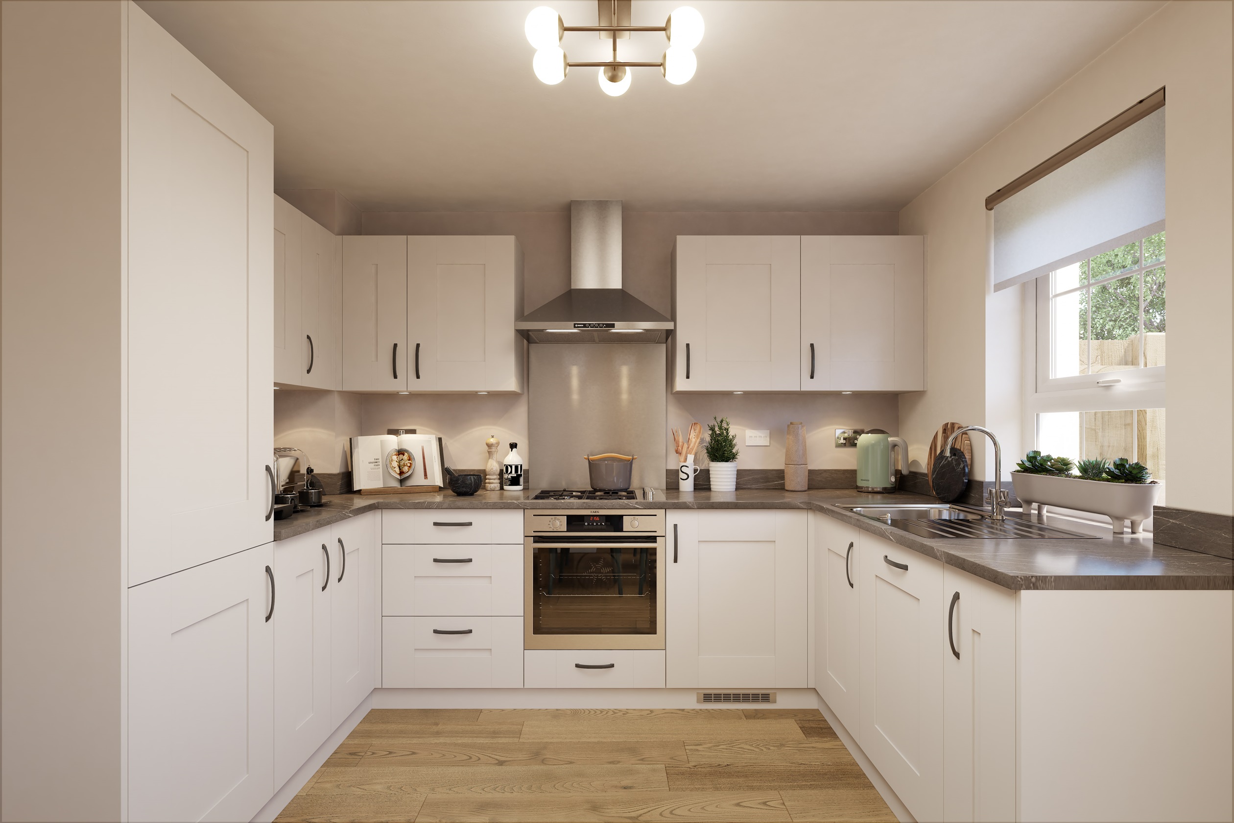 Modern kitchen-diner