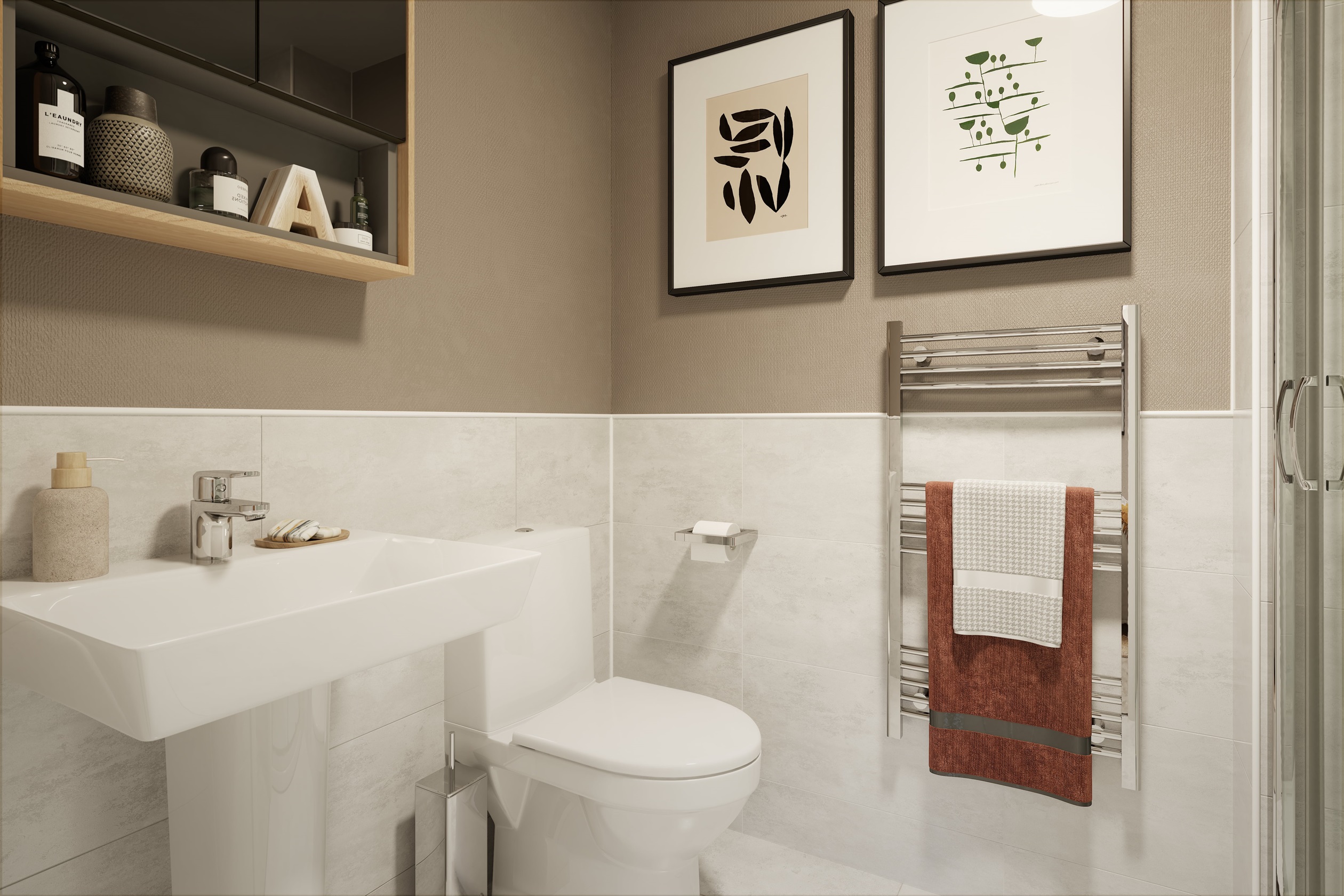 Modern bathroom