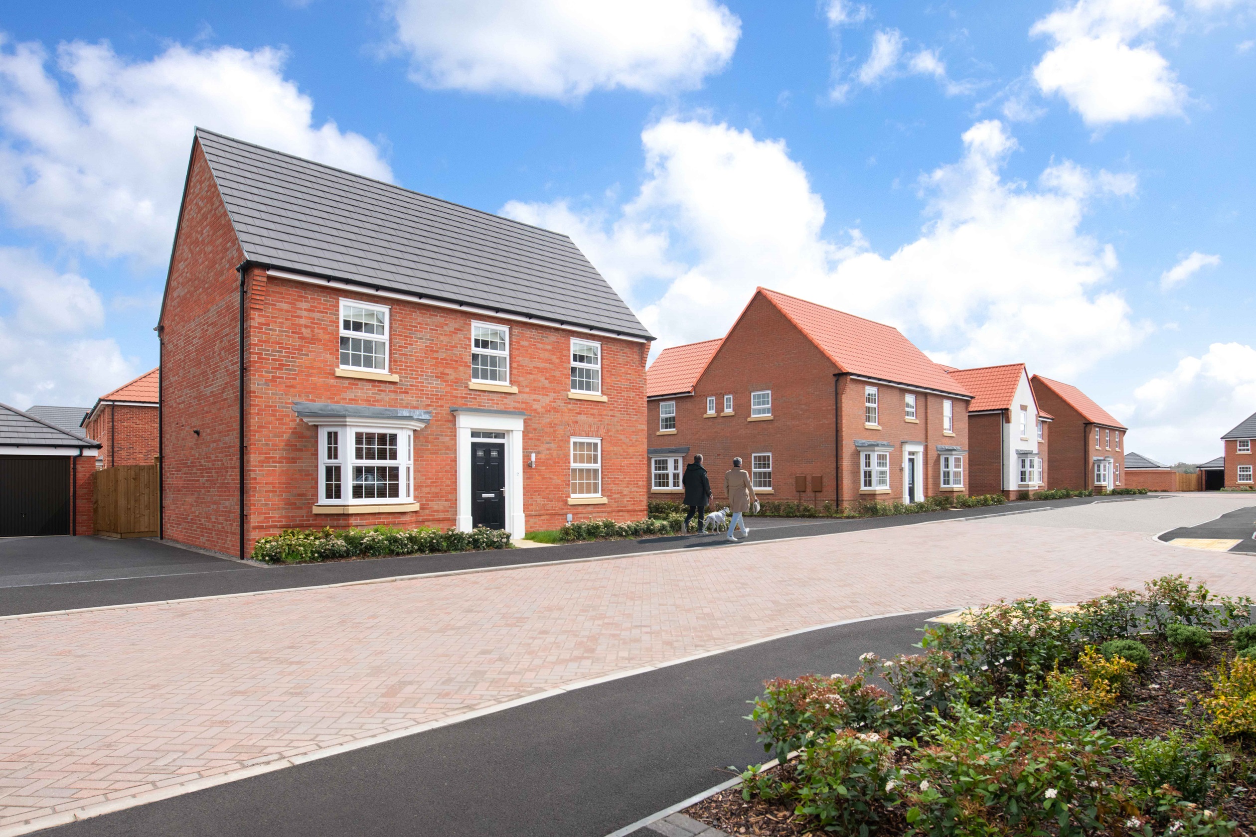 Large detached homes in Bingham