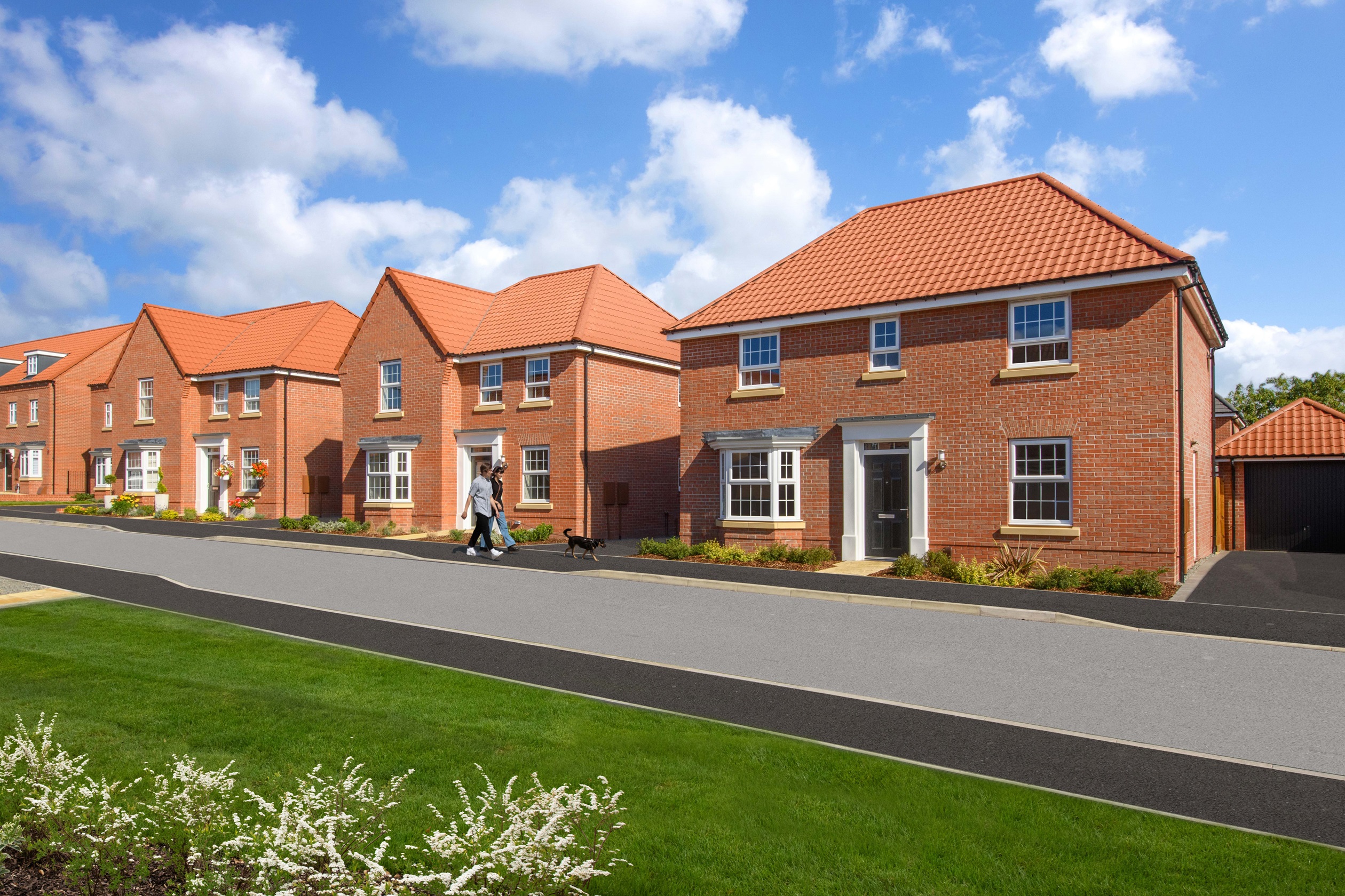 Large detached homes in Bingham