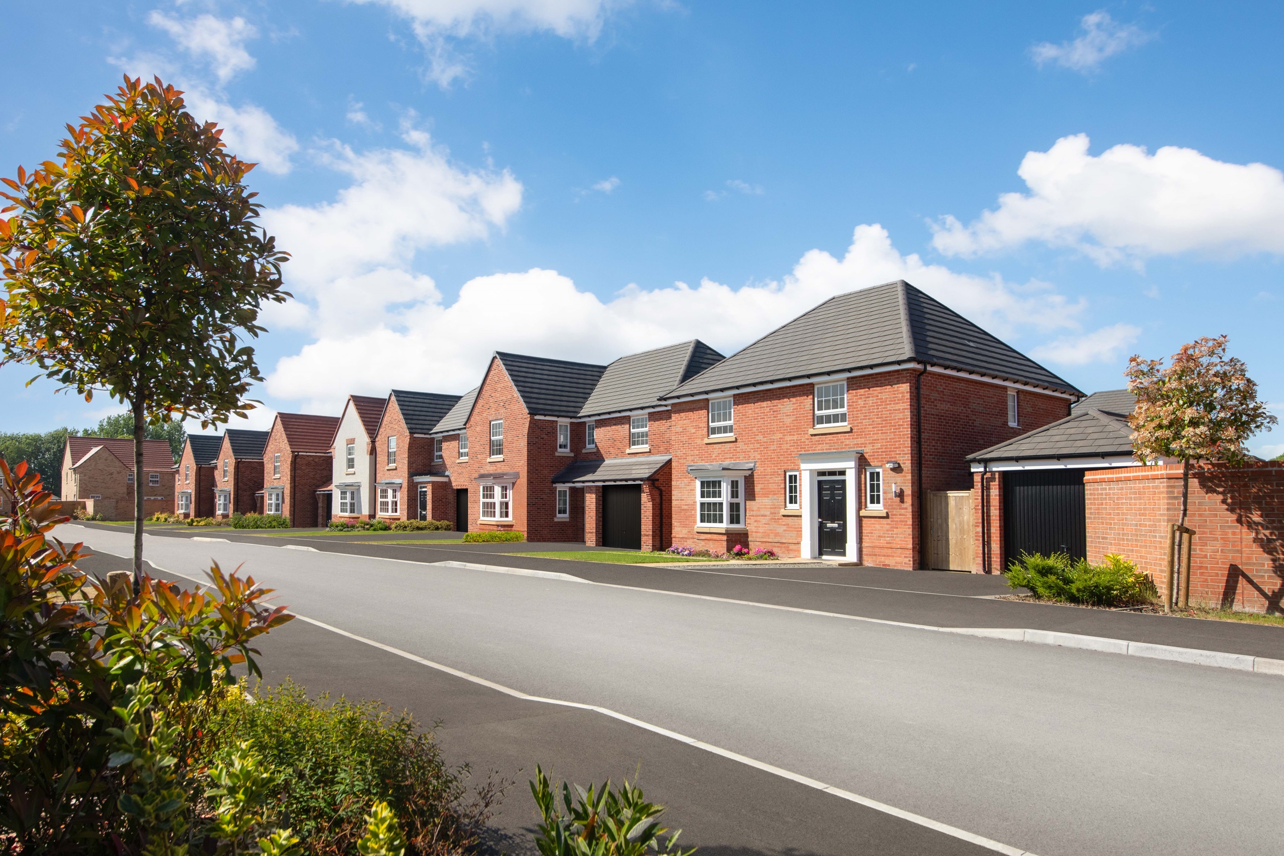 New homes at Romans Quarter, Bingham