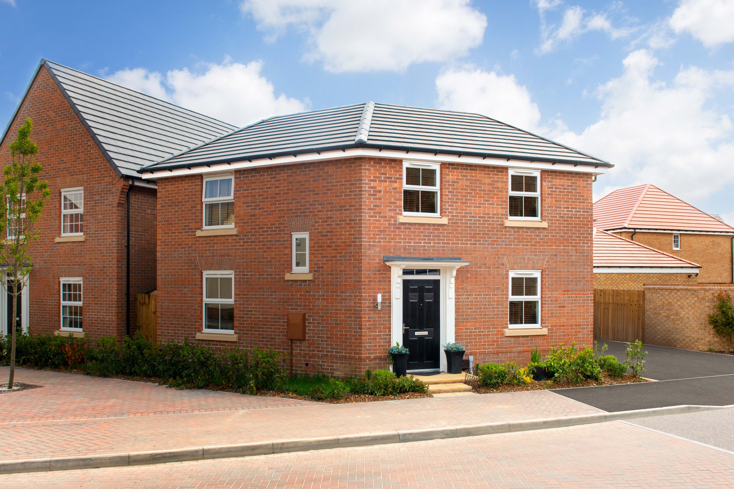 External view of the three bedroom Fairway