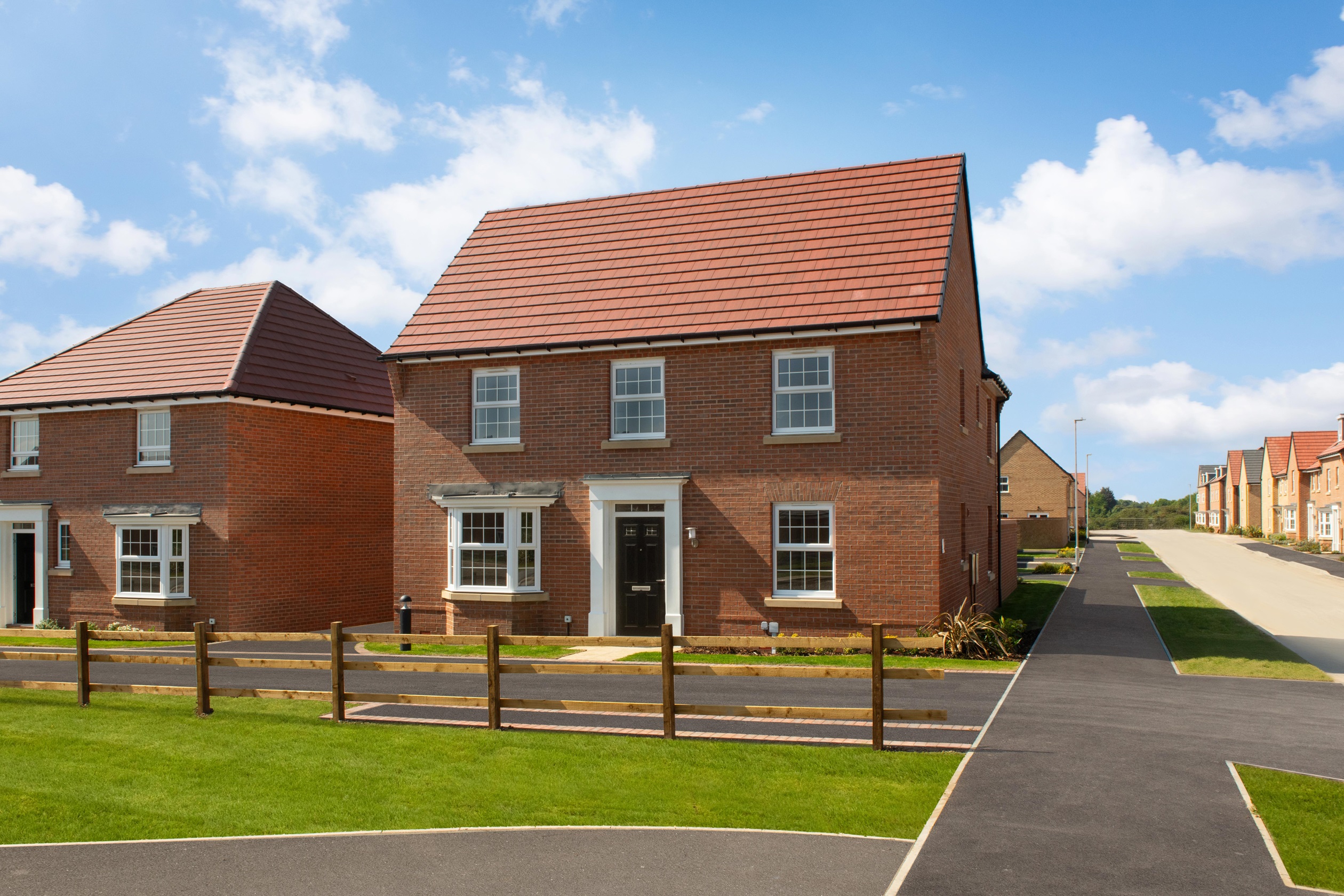 External view of the four bedroom Avondale