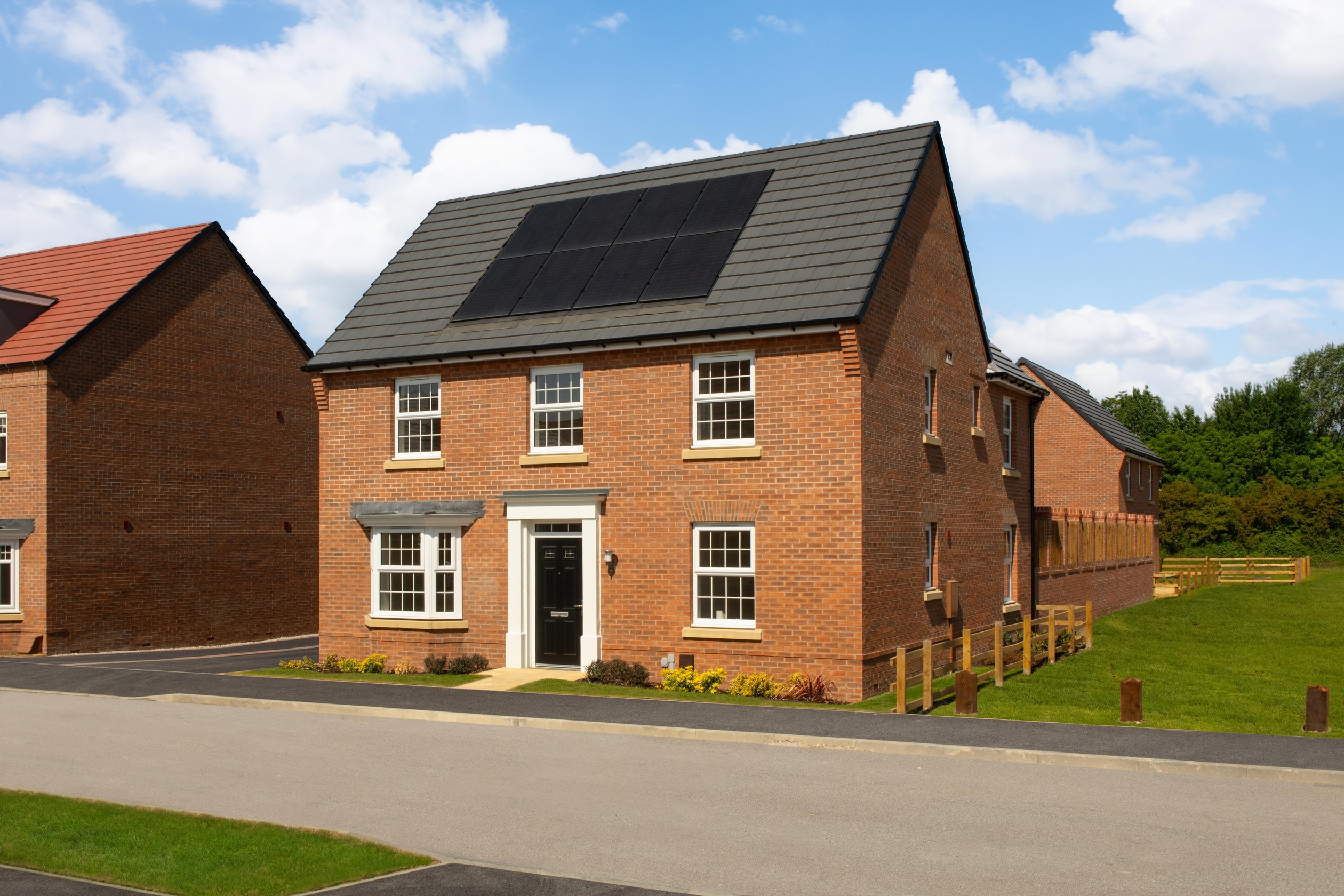 External view of the four bedroom Avondale