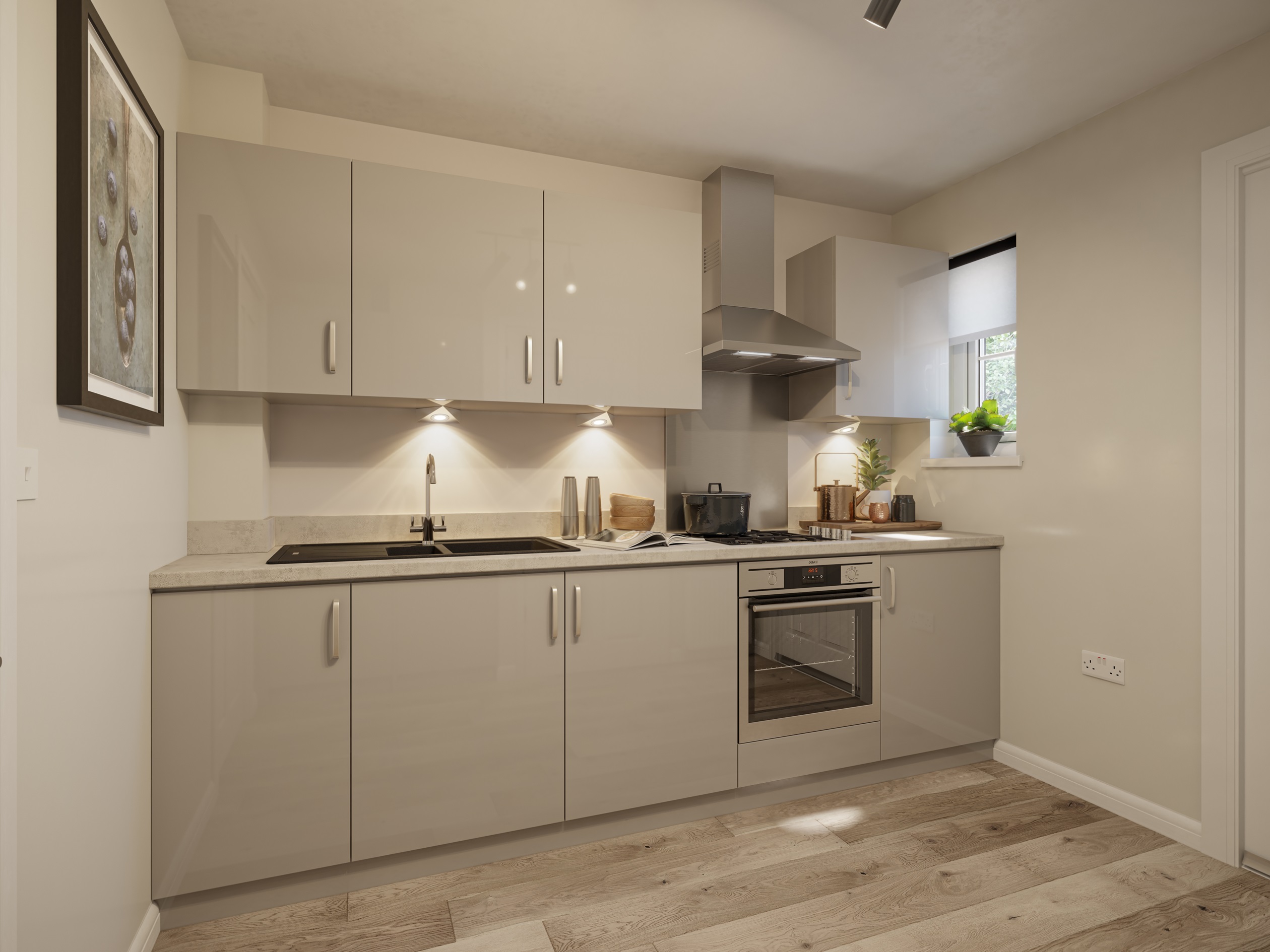 David Wilson Homes Popley Kitchen