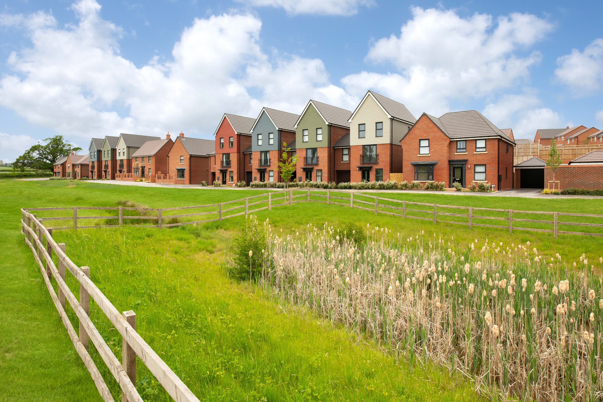 Brand new homes at New Lubbesthorpe