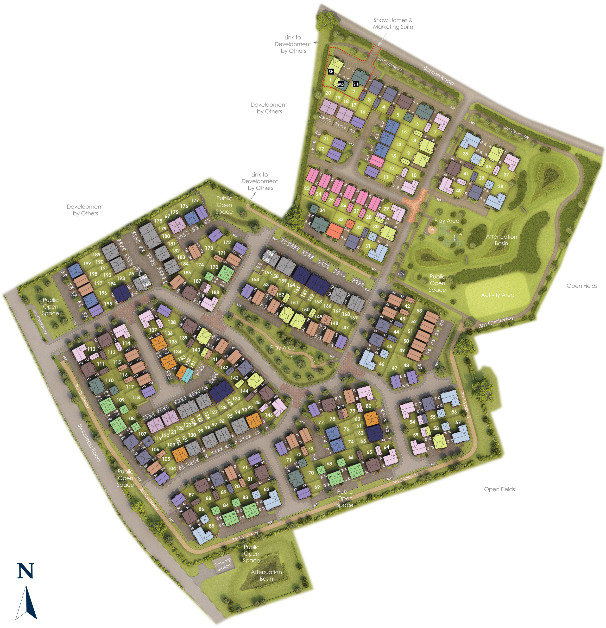 Pastures Place site plan