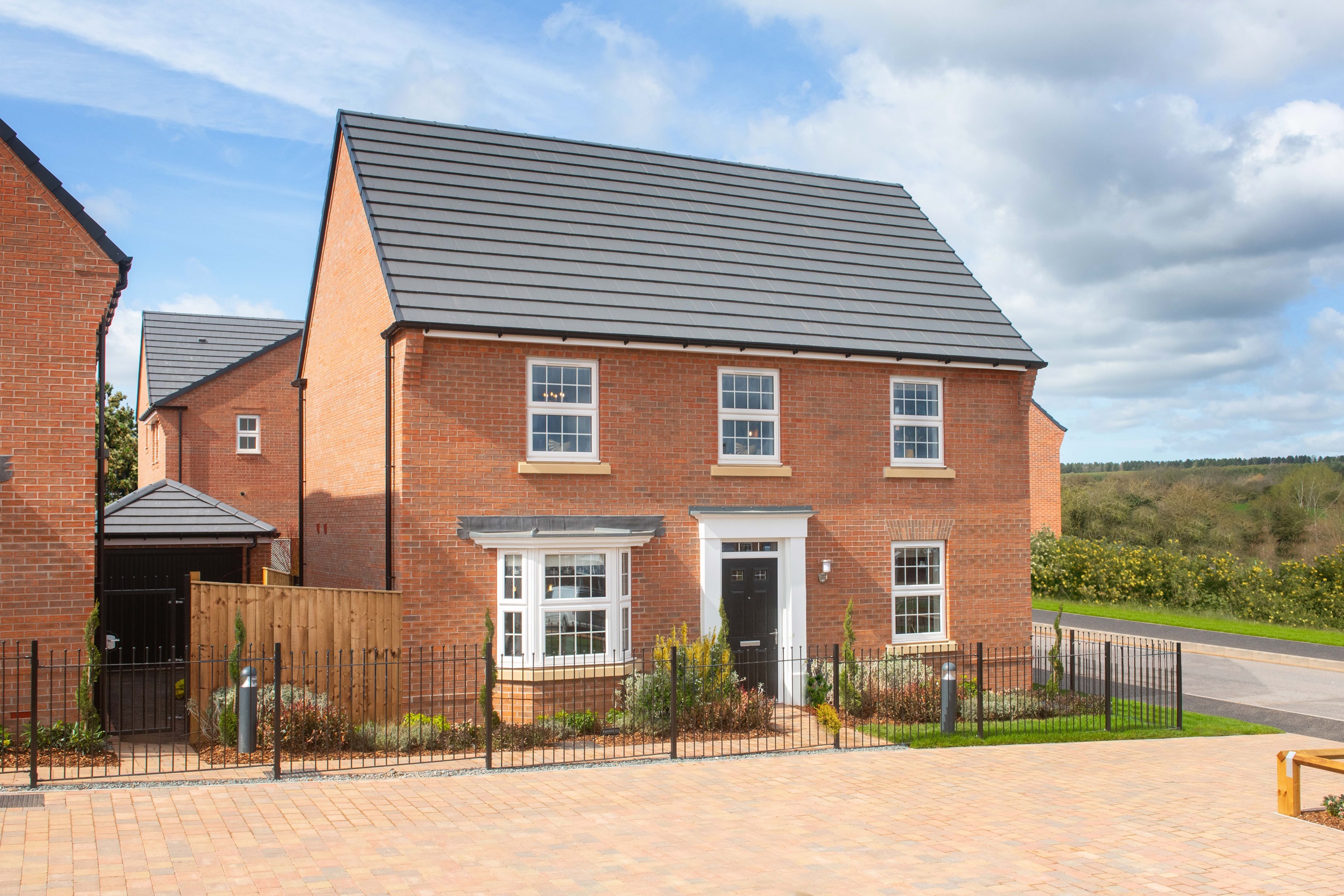 external view of a detached family home